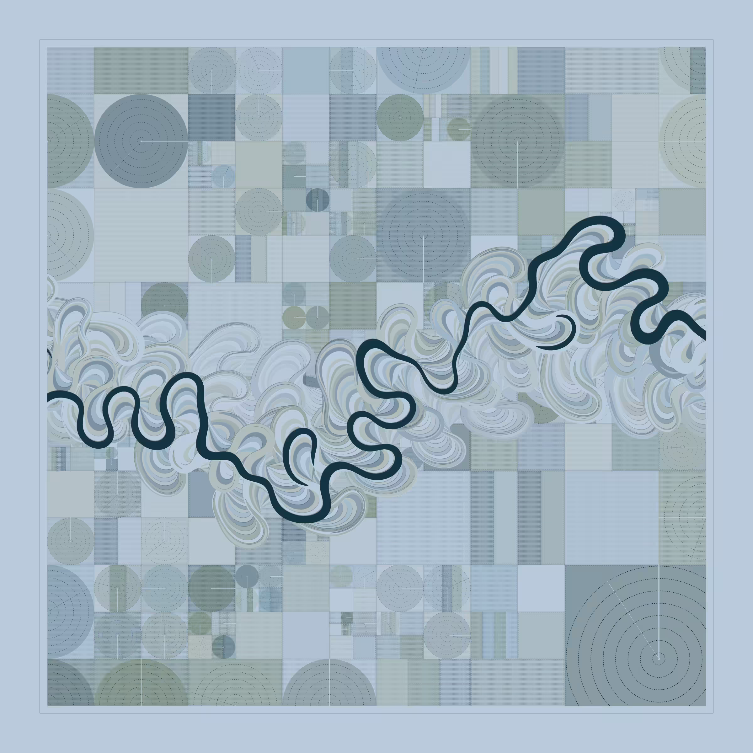 Ancient Courses of Fictional Rivers #884