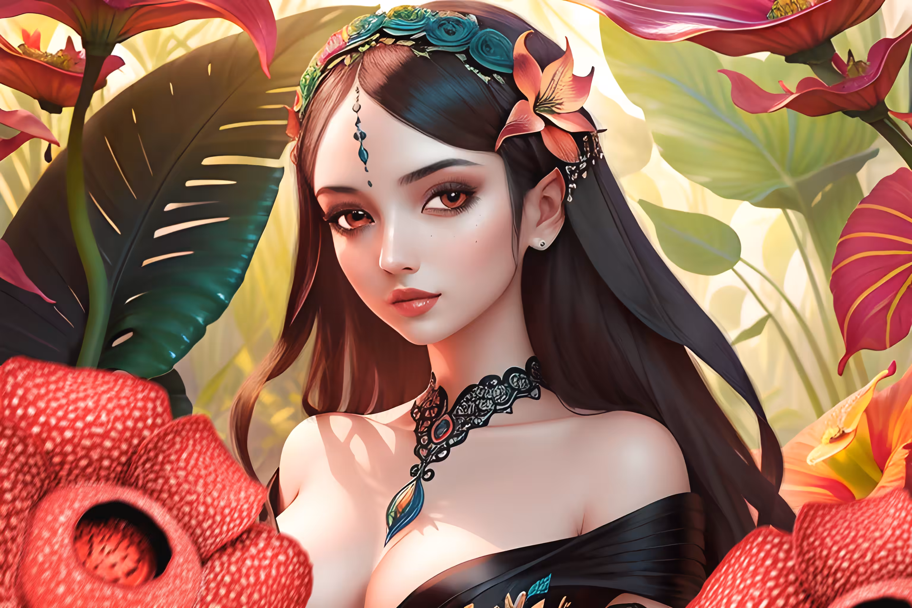 RAFFAELLA- THE CORPSE LILY FLOWER GIRL