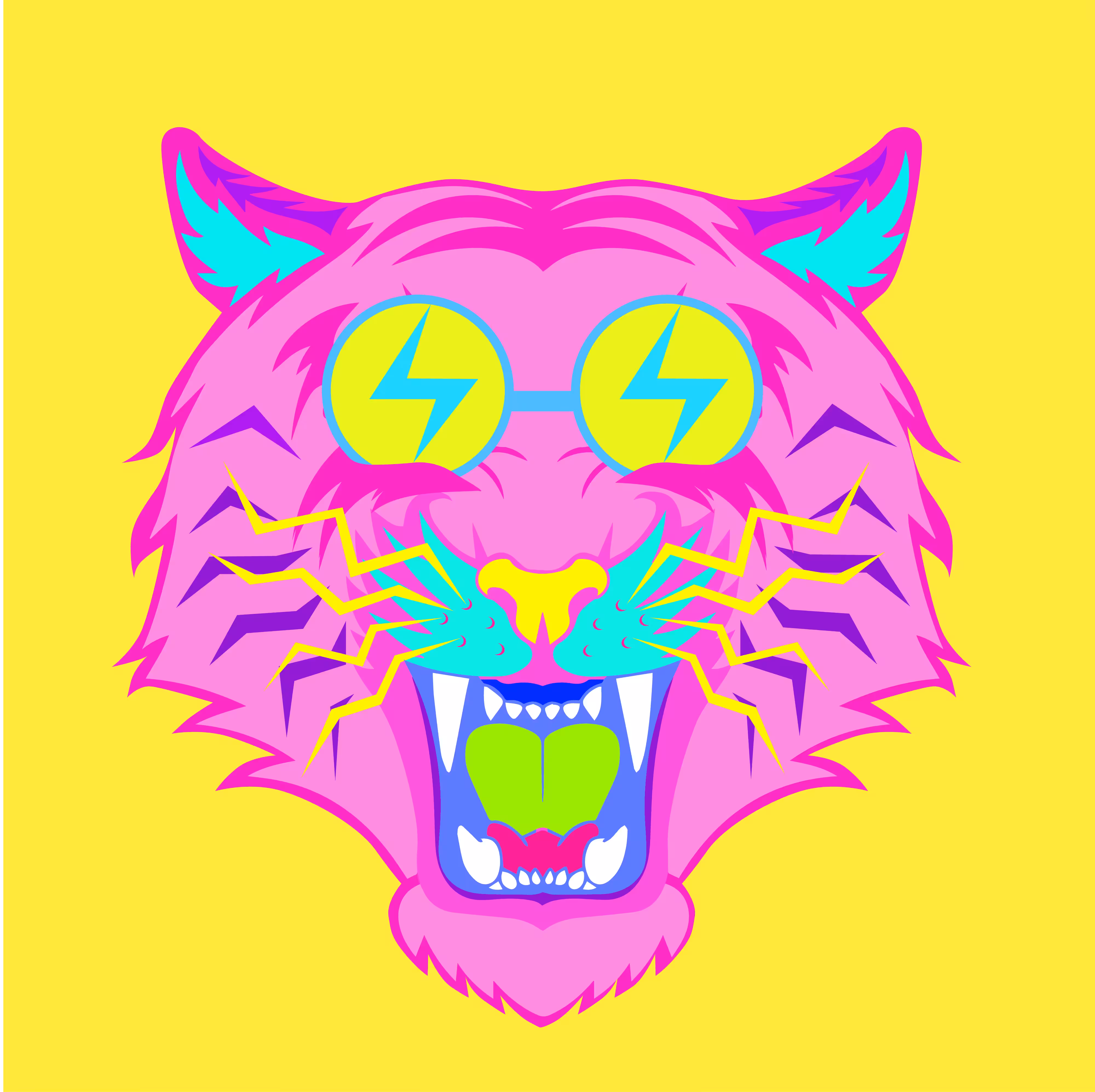 CRYPTO TIGER FACE #1