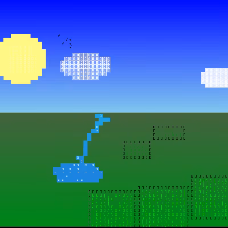 Ascii Timescapes #68