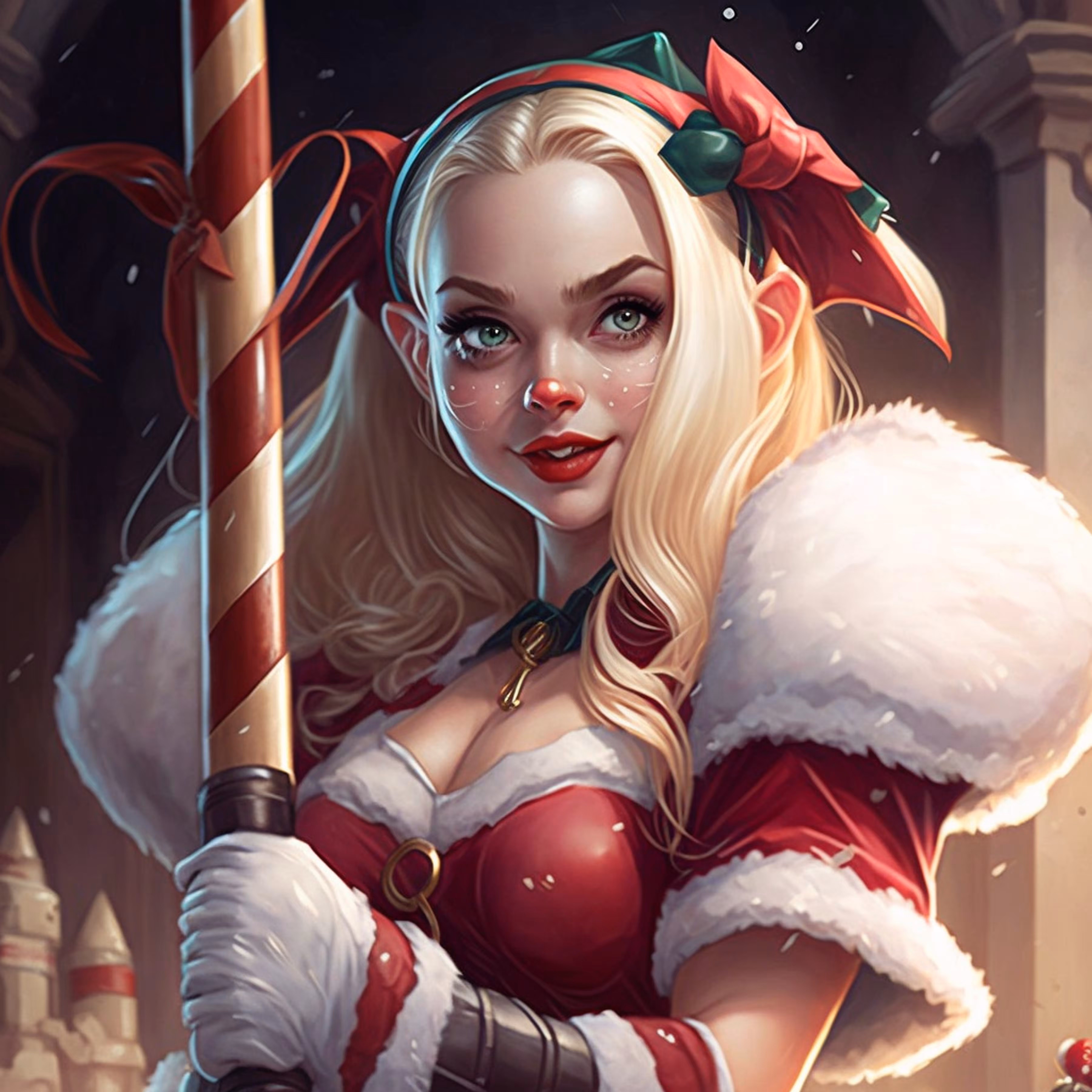 Sexy Santa No. 3 by Nympho.tez the Artist iNympho.com