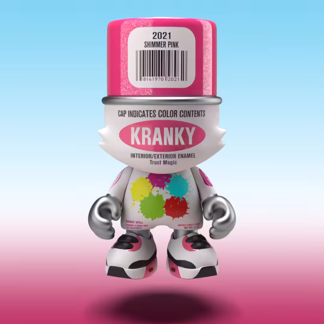 Kranky: Clean AF Shimmer Pink
