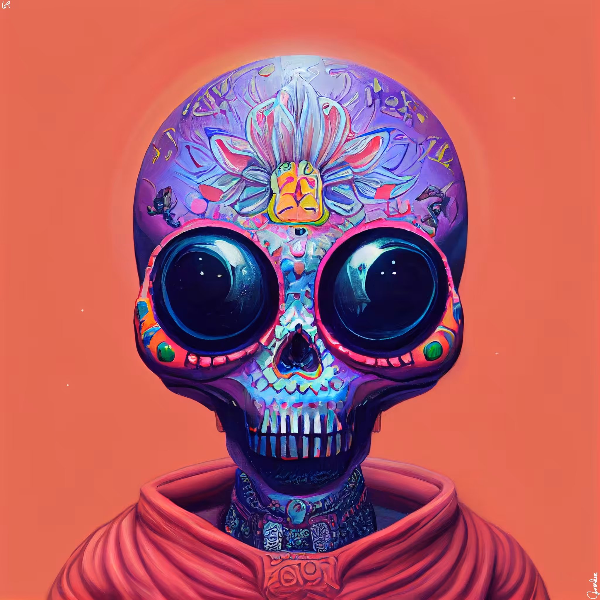 sugar skull club: sugar skull #69