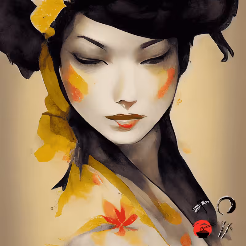 َAtumn Geisha #20