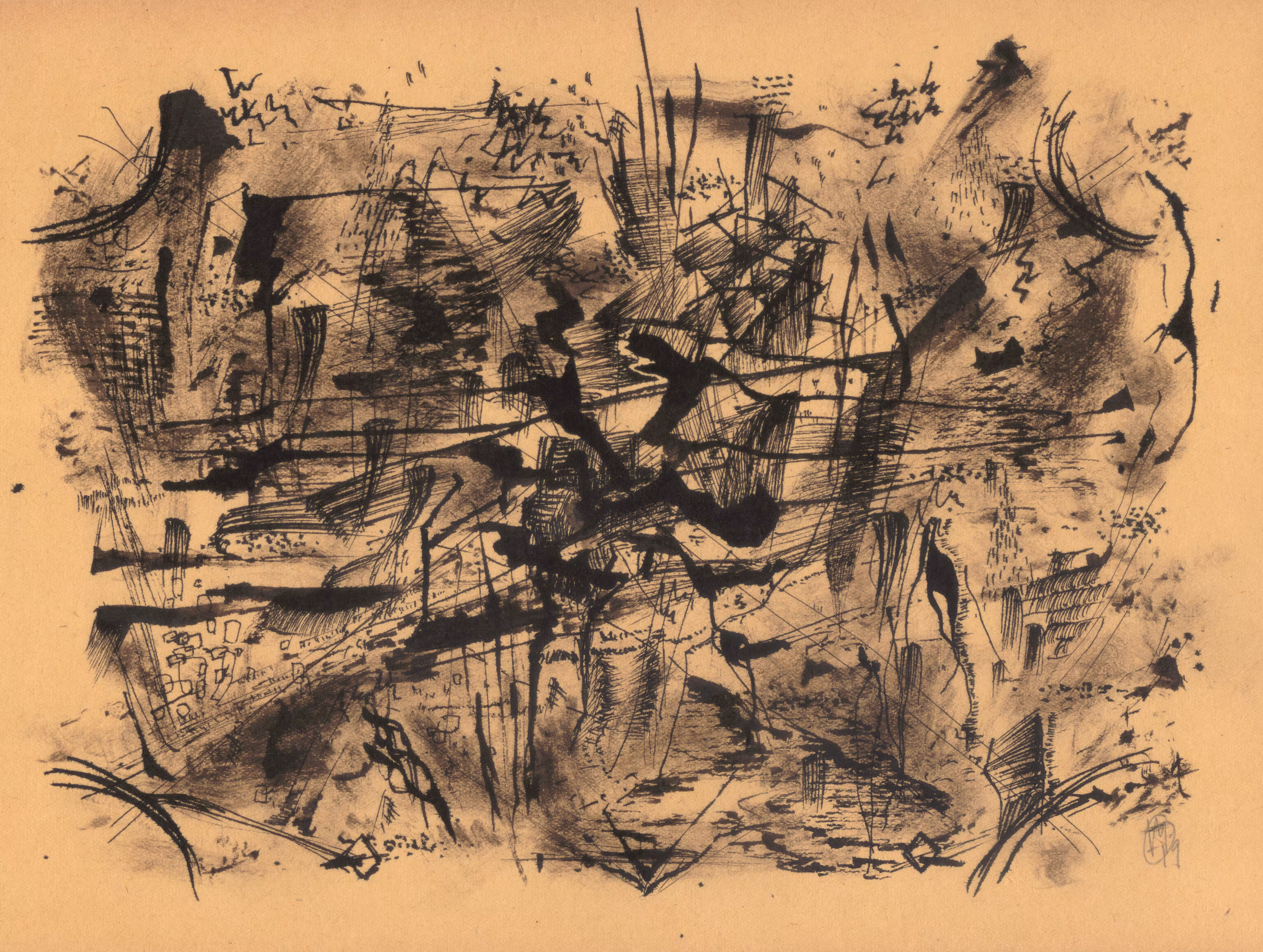 Bad ink, bad paper IV / Obsessive drawing