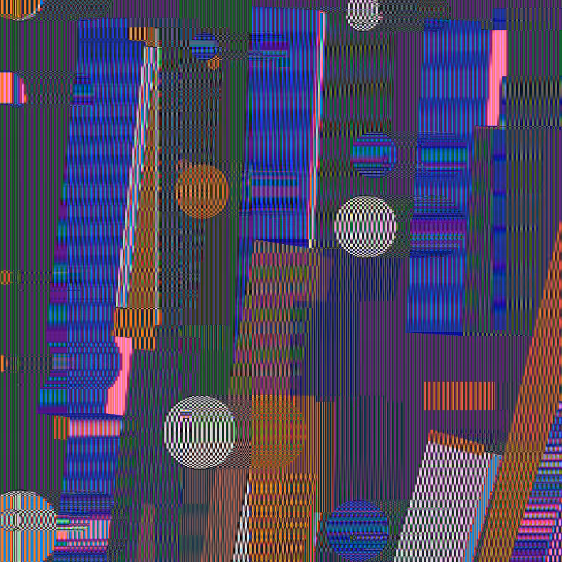 Technicolor Winter (after dead flowers) #88
