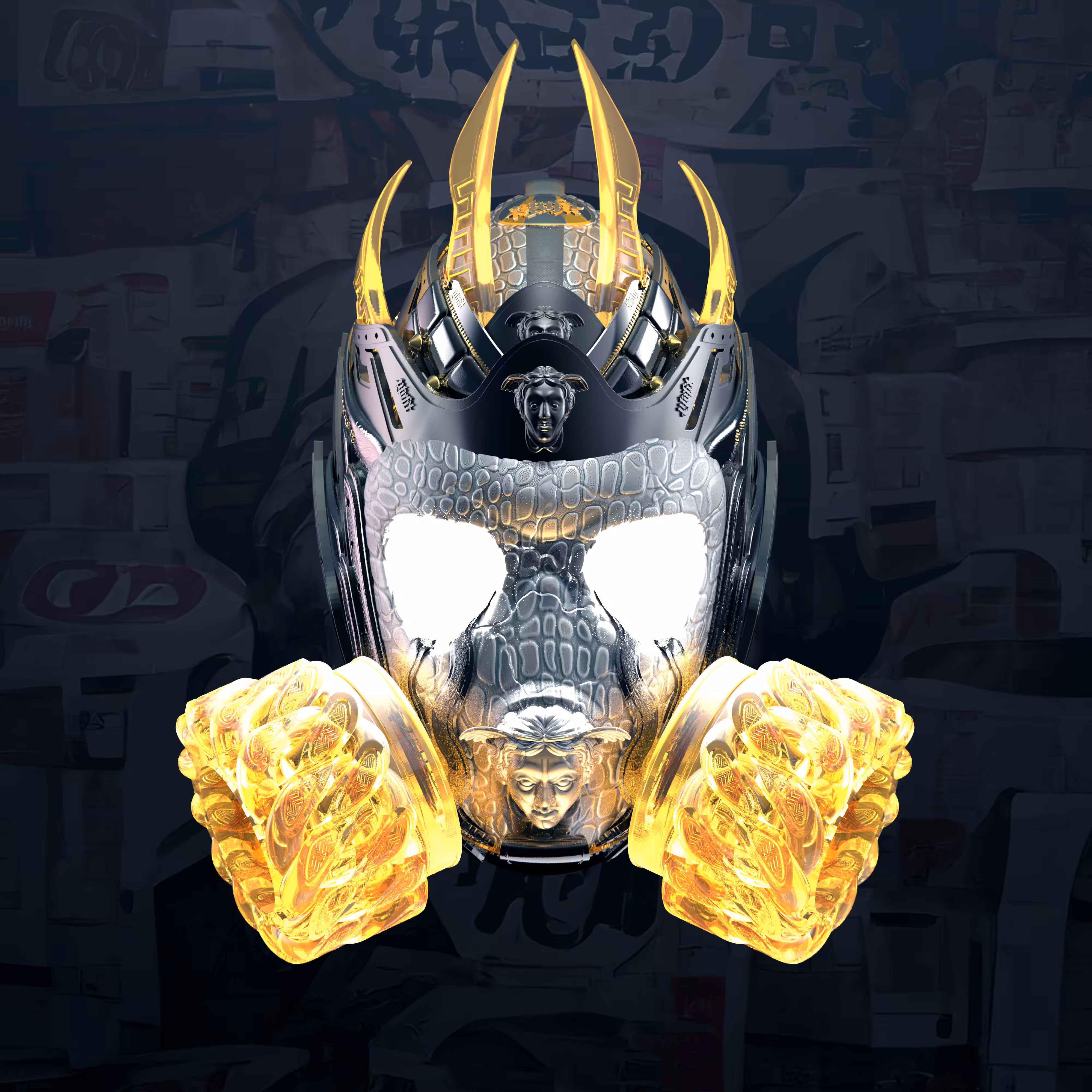Medusa's Gas Mask #014