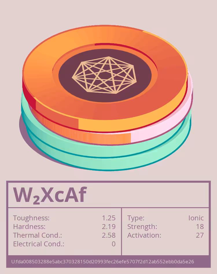 OTOM: W₂XcAf molecule