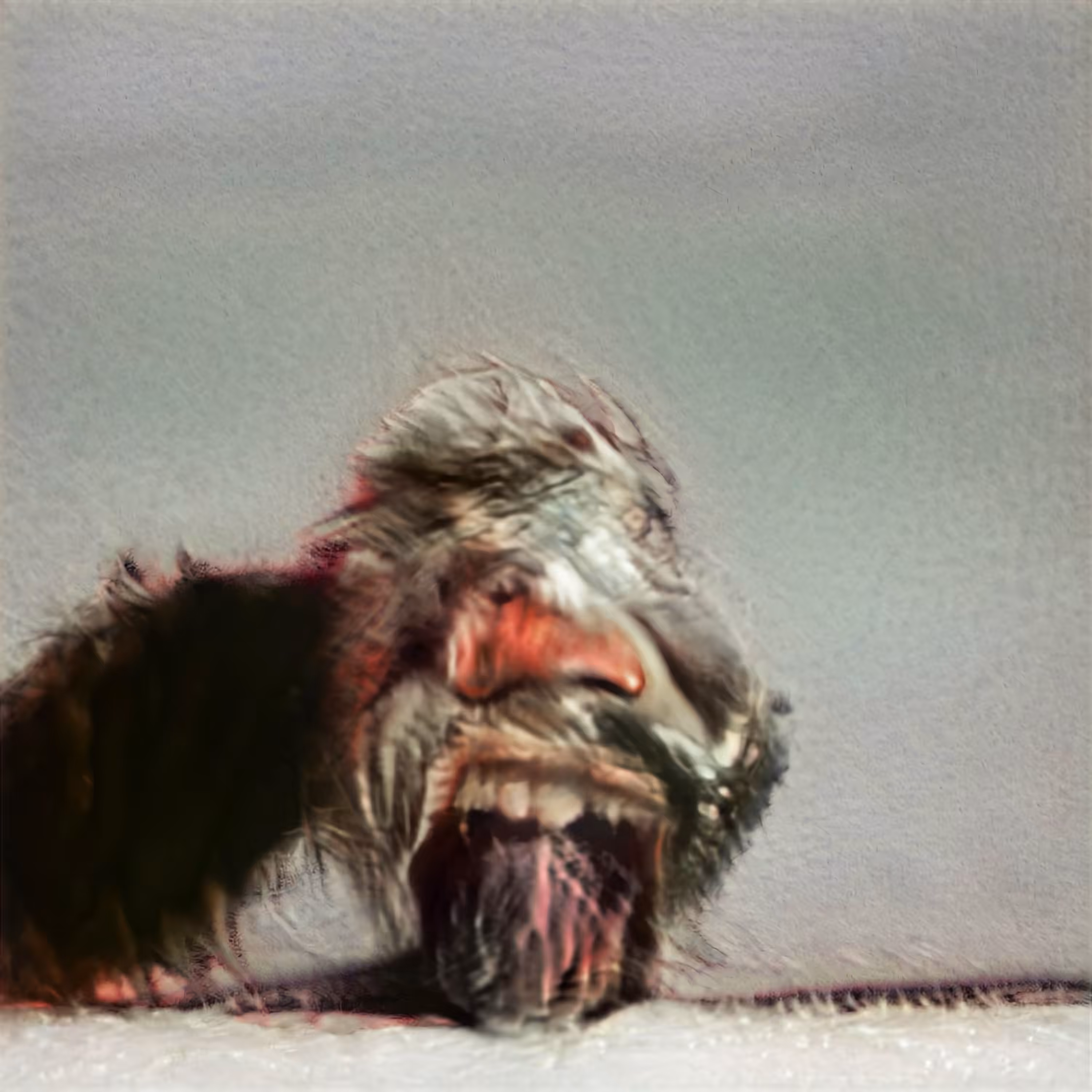 Wild Tongue Happy Man