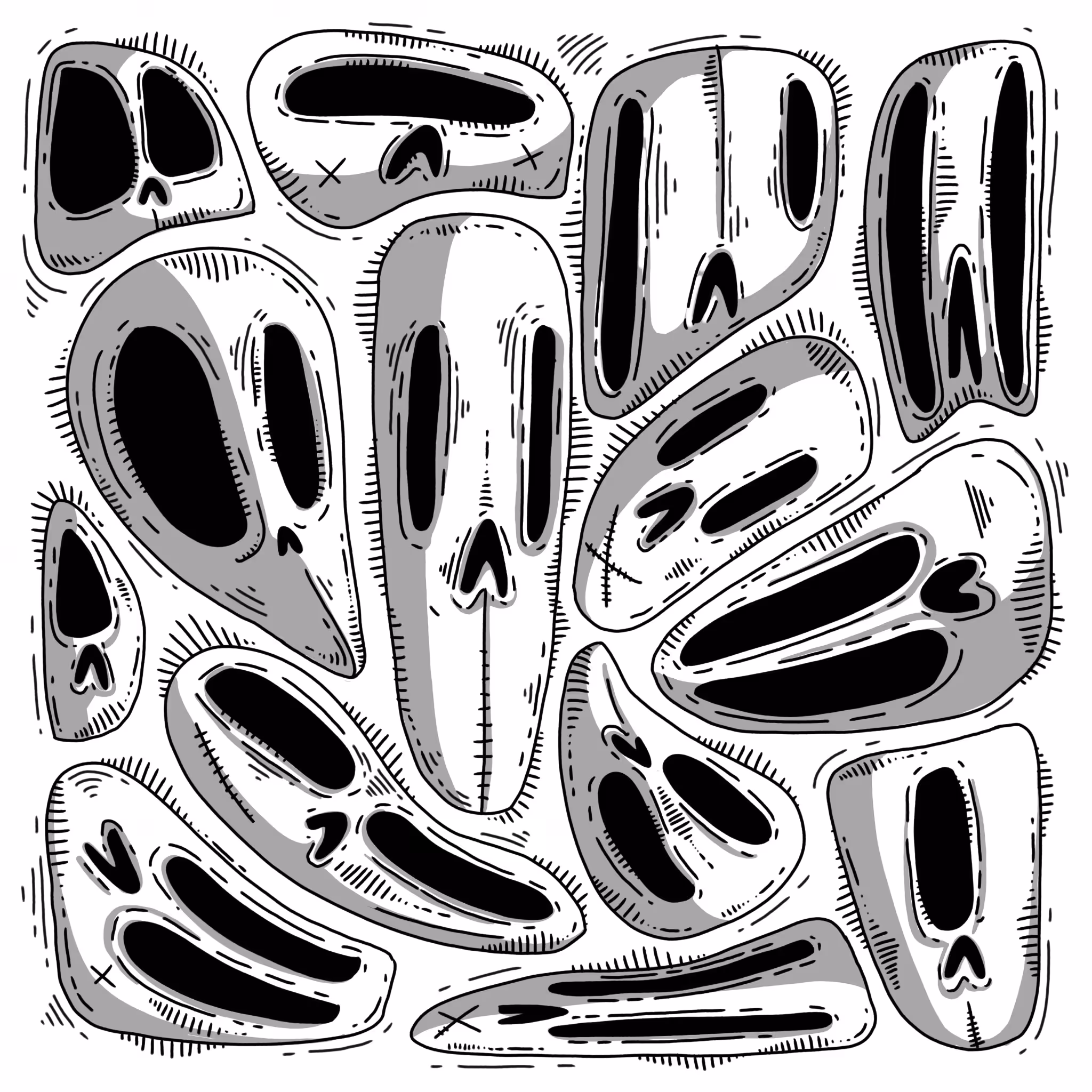 stuck skulls