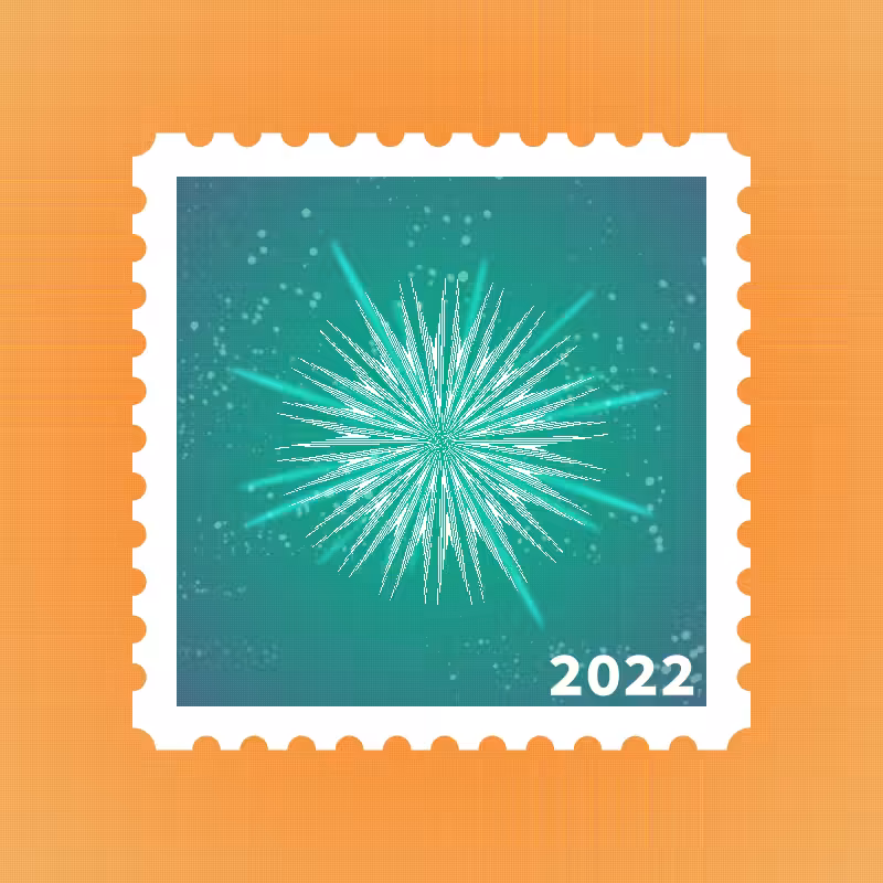 Snowflake stamp #38