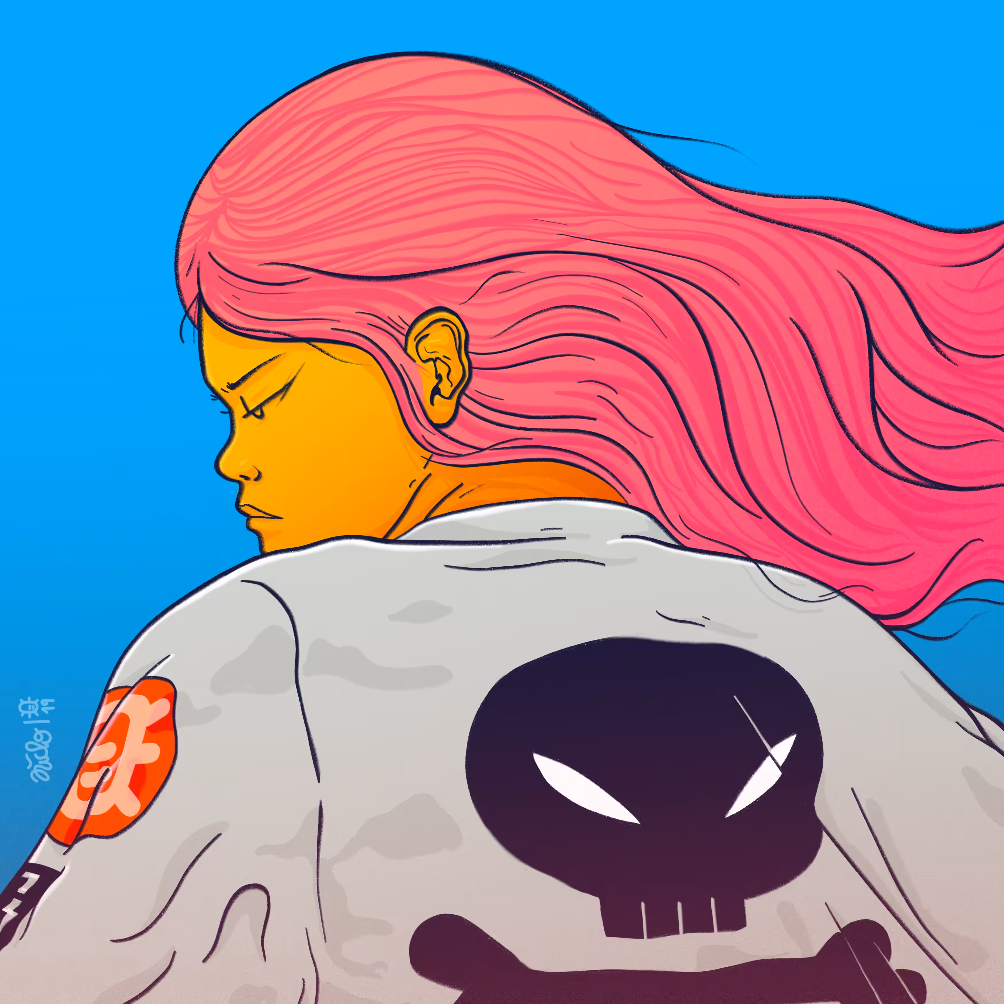 microbians - REDsistance - Samu (Pink sector)