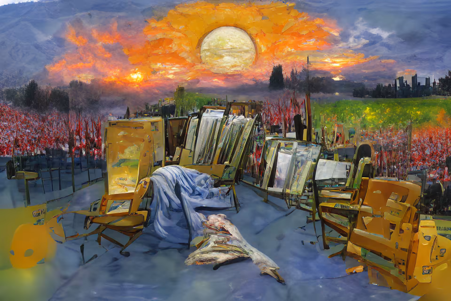 The great sunset of my life