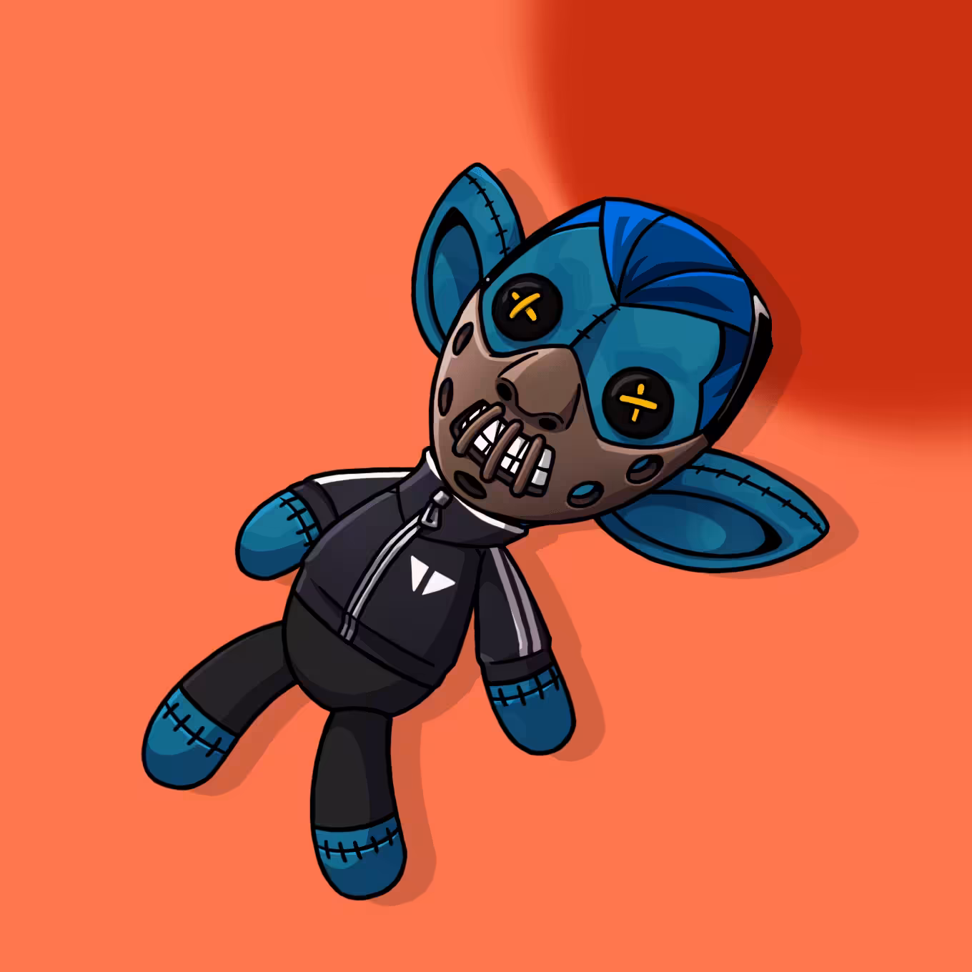 #1752 Sneaky Vampire Teddy