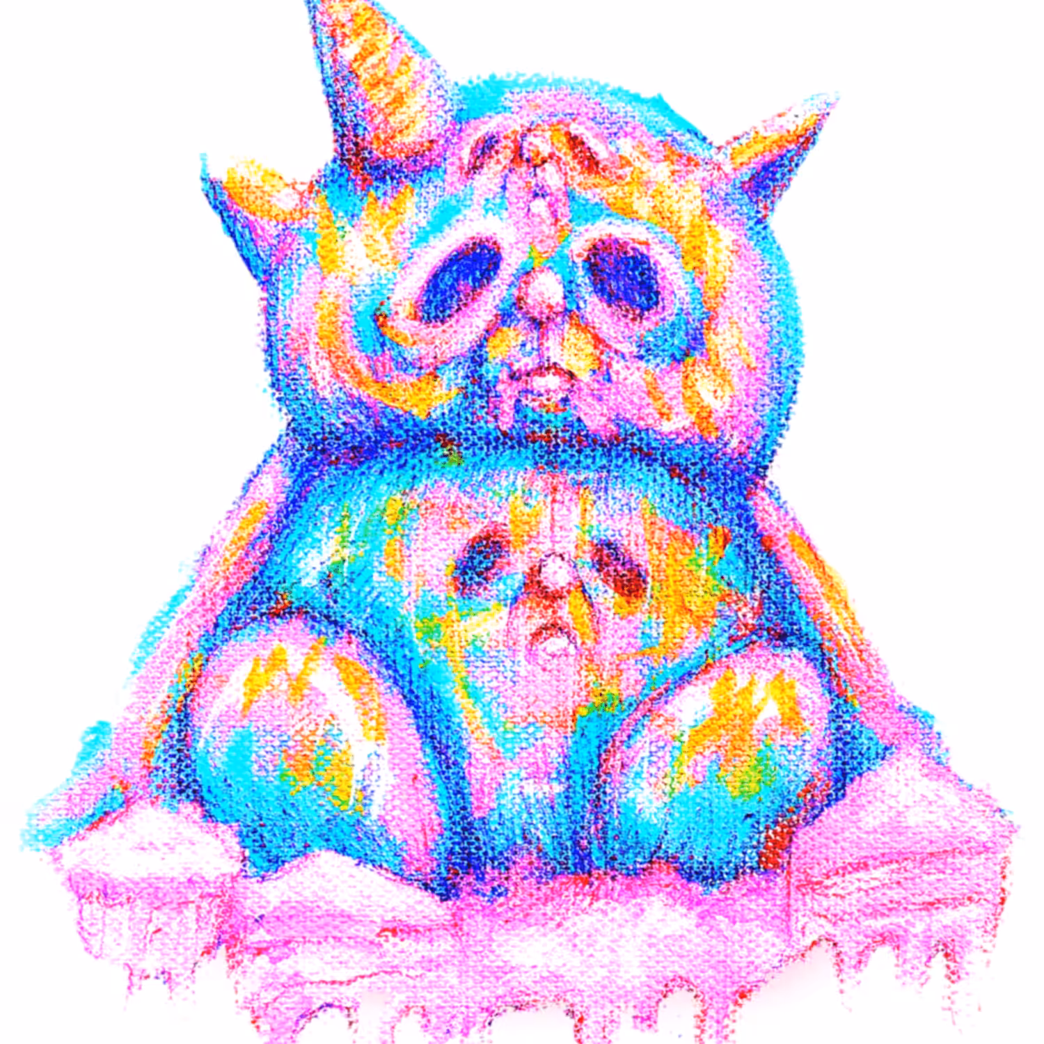 Mopey #11 Cotton Candy Birthday Buddy
