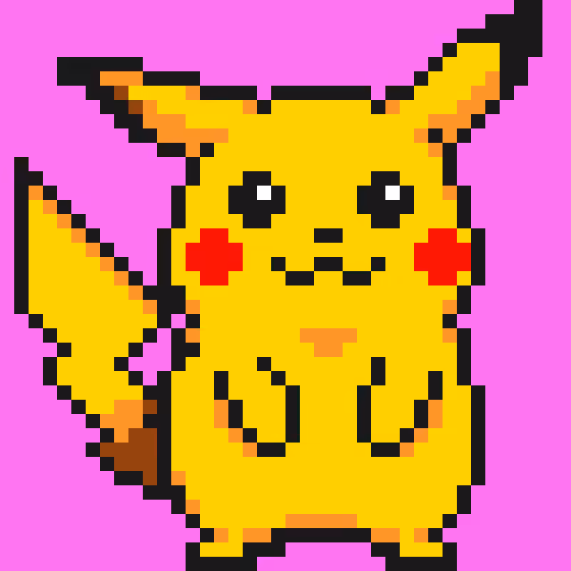 Pixel Pika #2