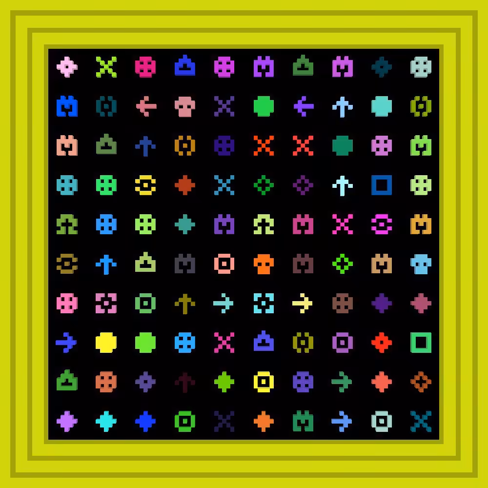 nfts :: Procedural Symbols #202/1000