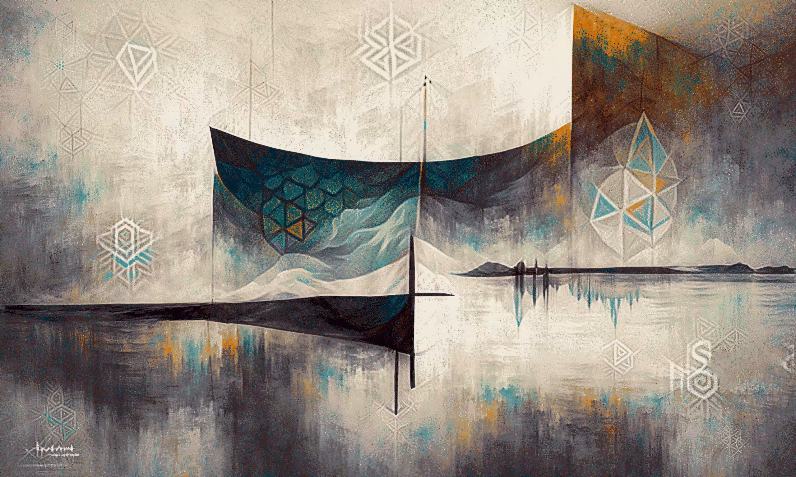 Organic Geometry - Calm Seas #2