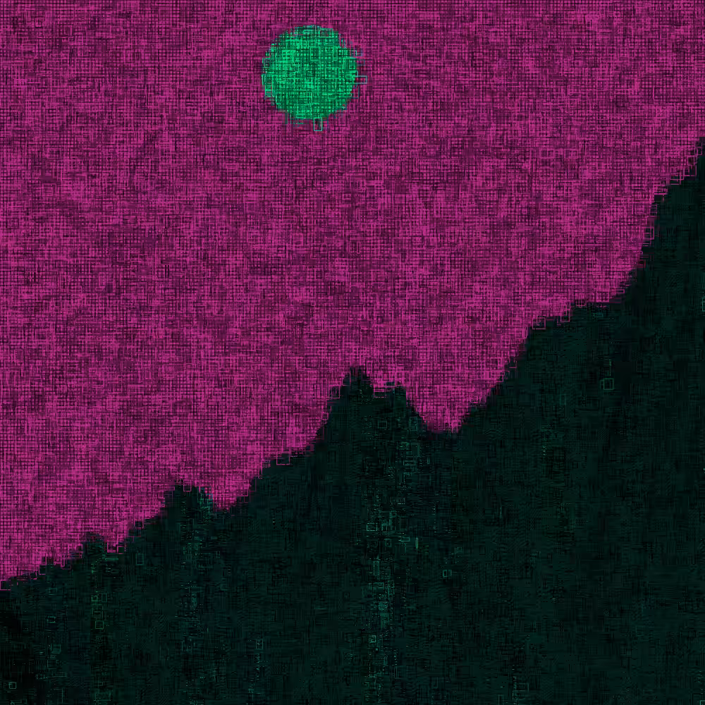 Classic generative landscape V2 #32