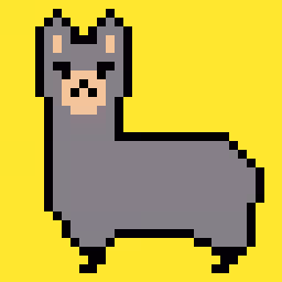 Tezos gray alpha-ca over yellow