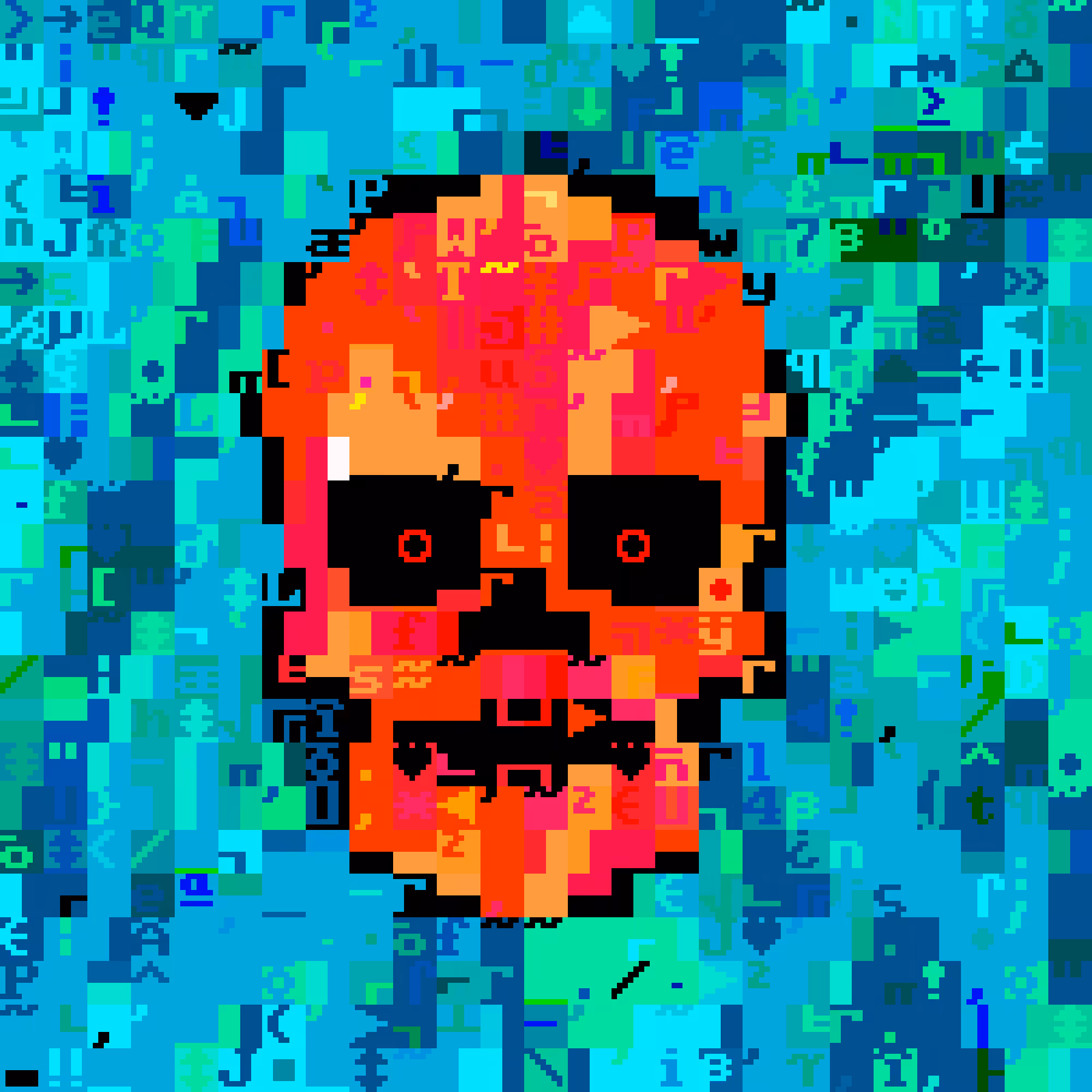 DOS Skull 0074
