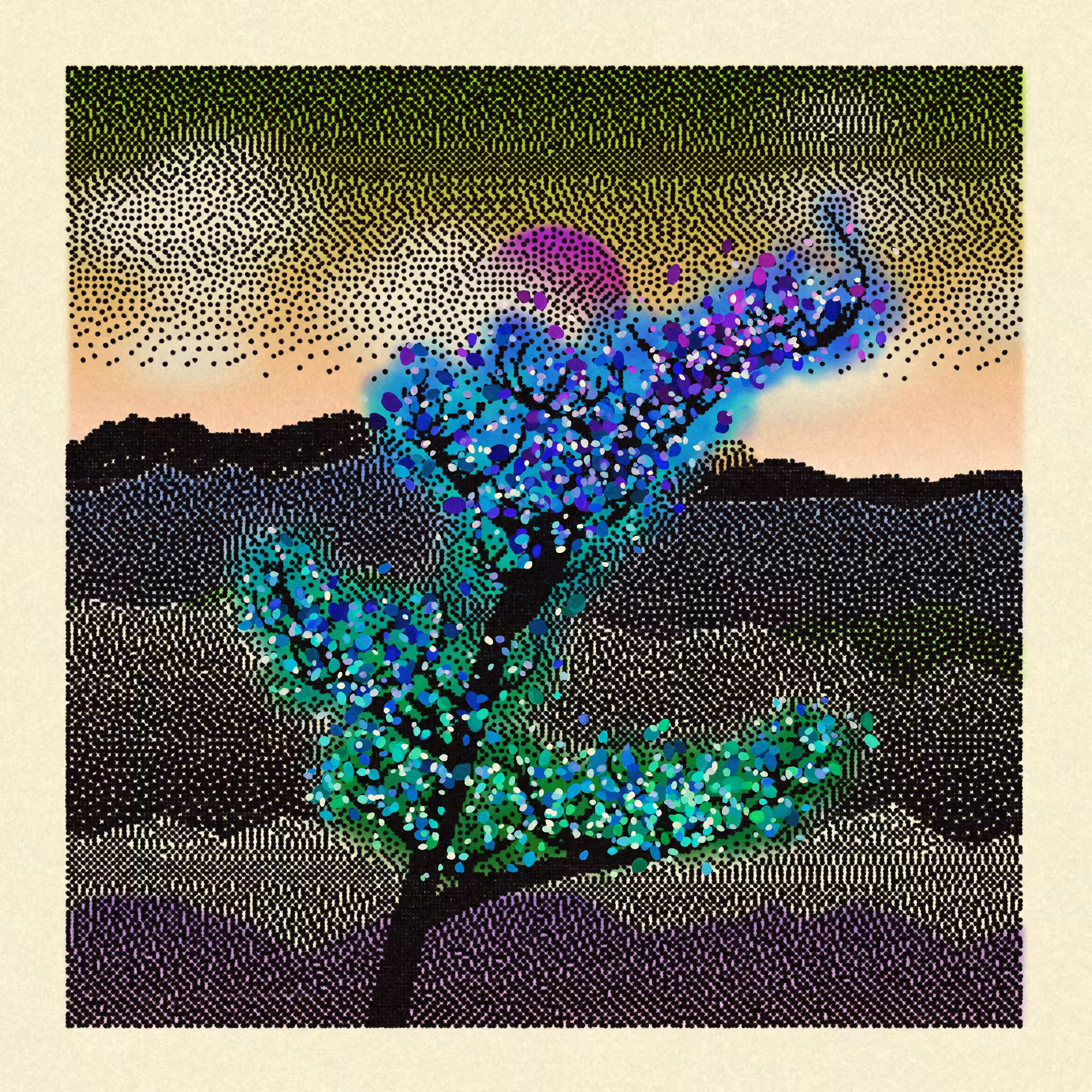 Dithered Branches #228