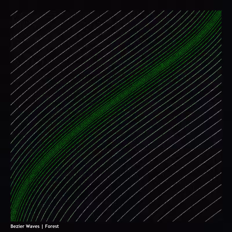 Bezier Waves #15