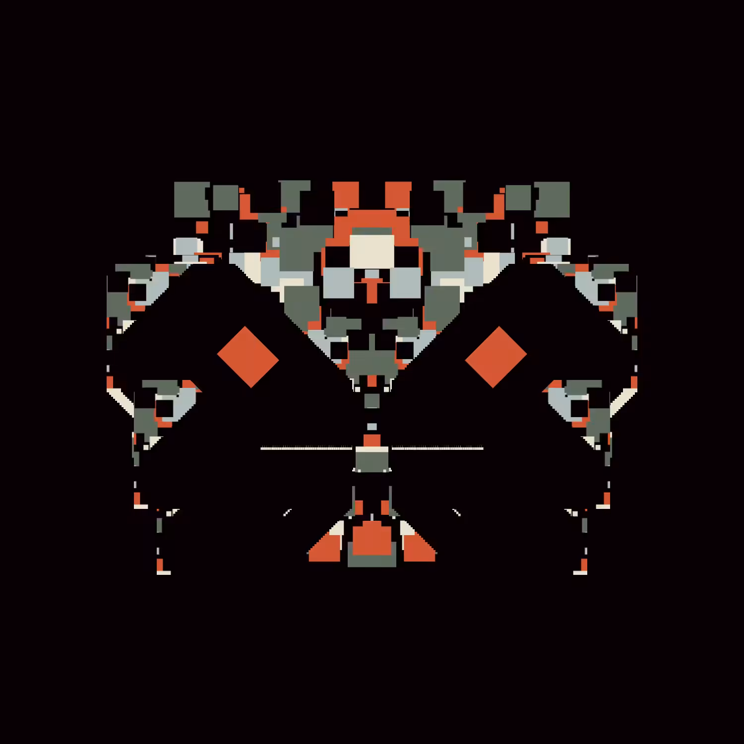 Glitchy Masks #11