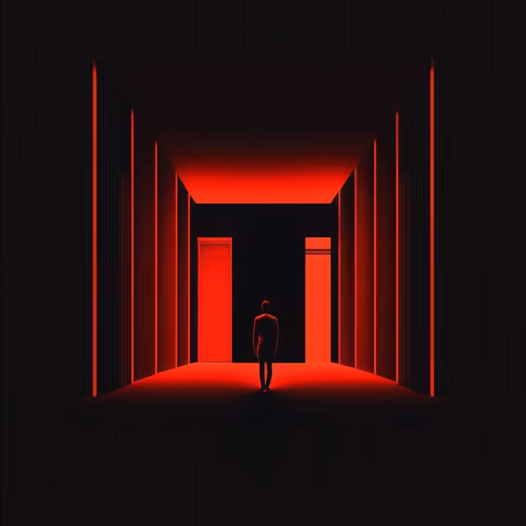 Red #7: Structured & Striking
