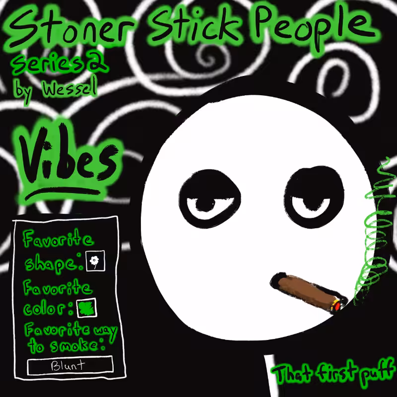 Stoner Stick People Series 2 #46