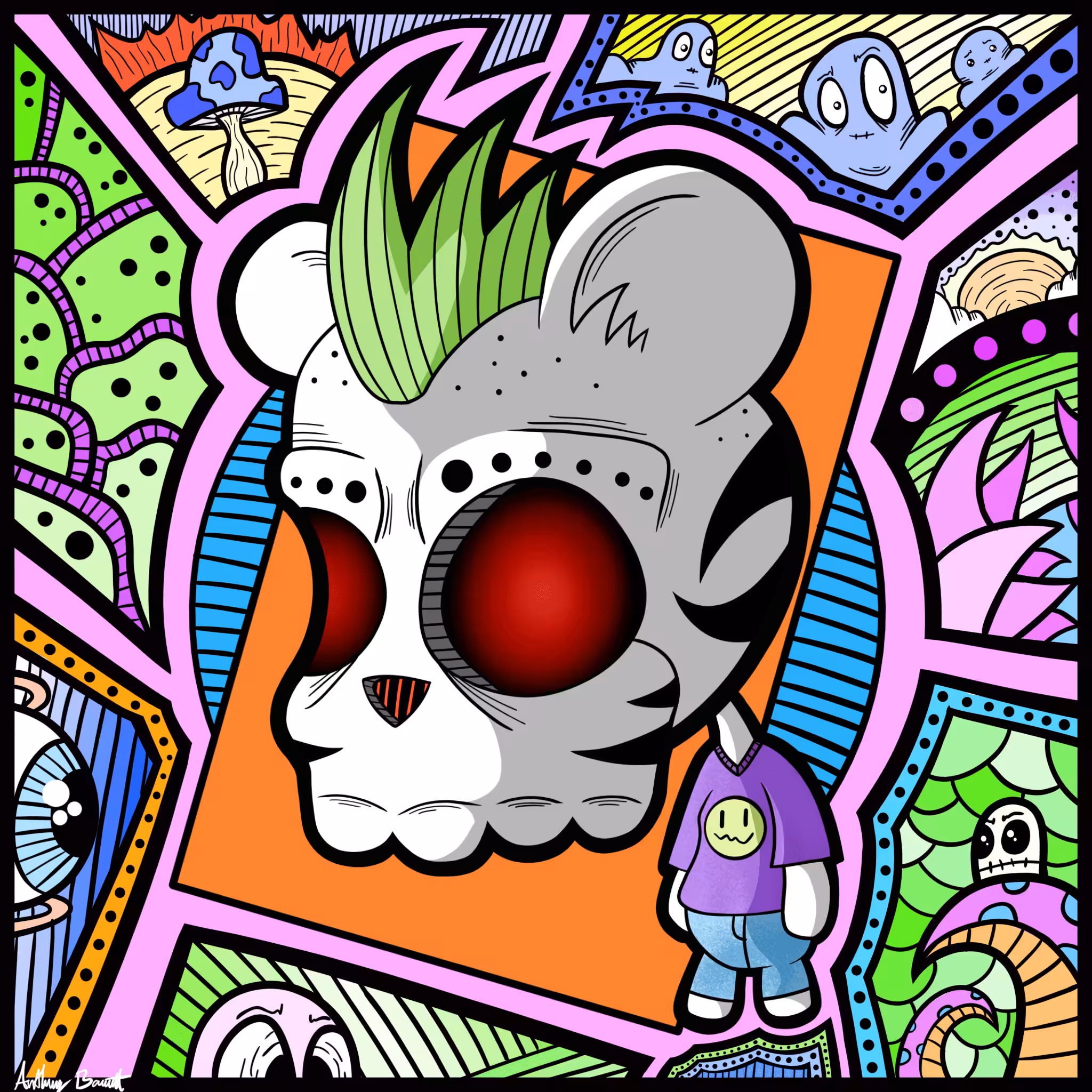 skelebear abstract