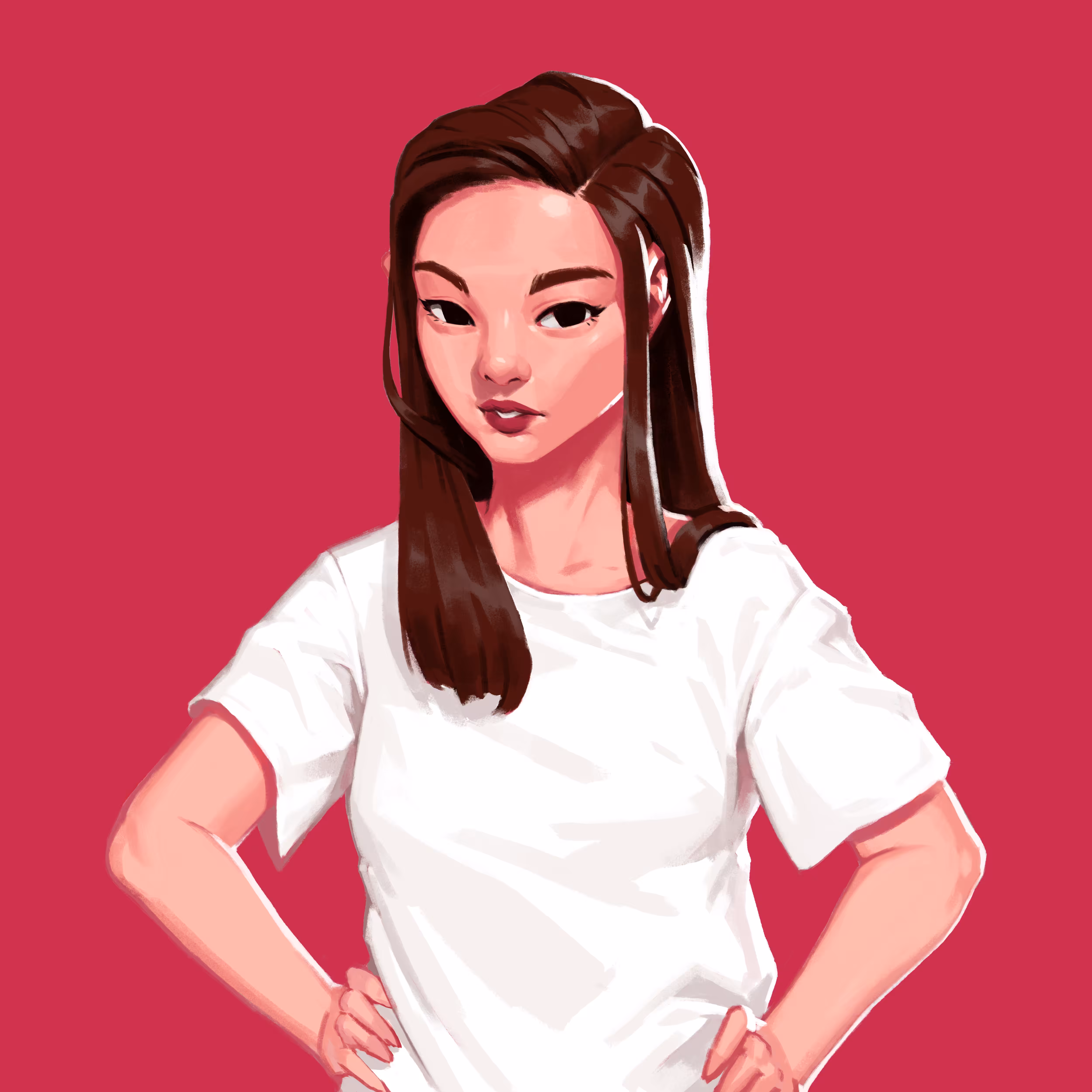 Magenta Girl