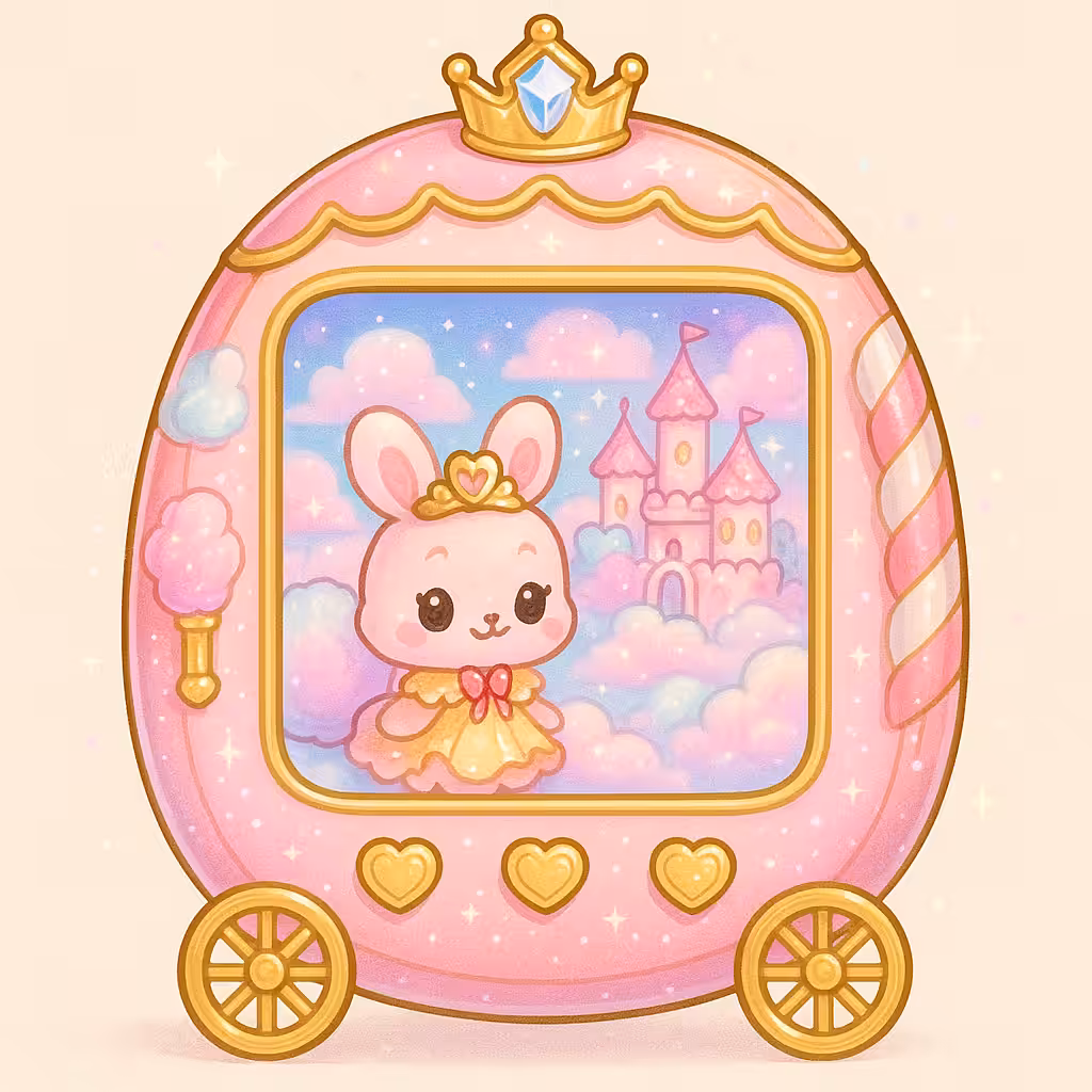Whimsical Bunny Carriage