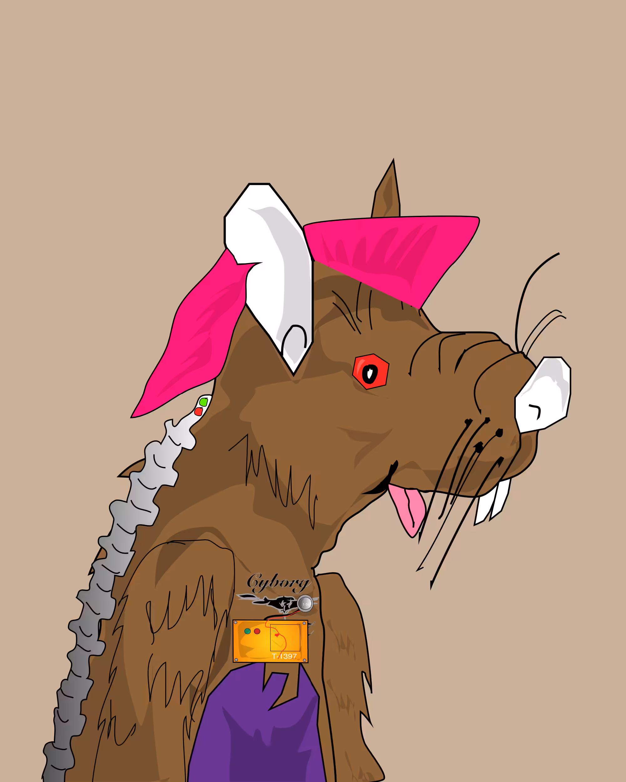 🤖 Cyborg RATZ 🐀 #56