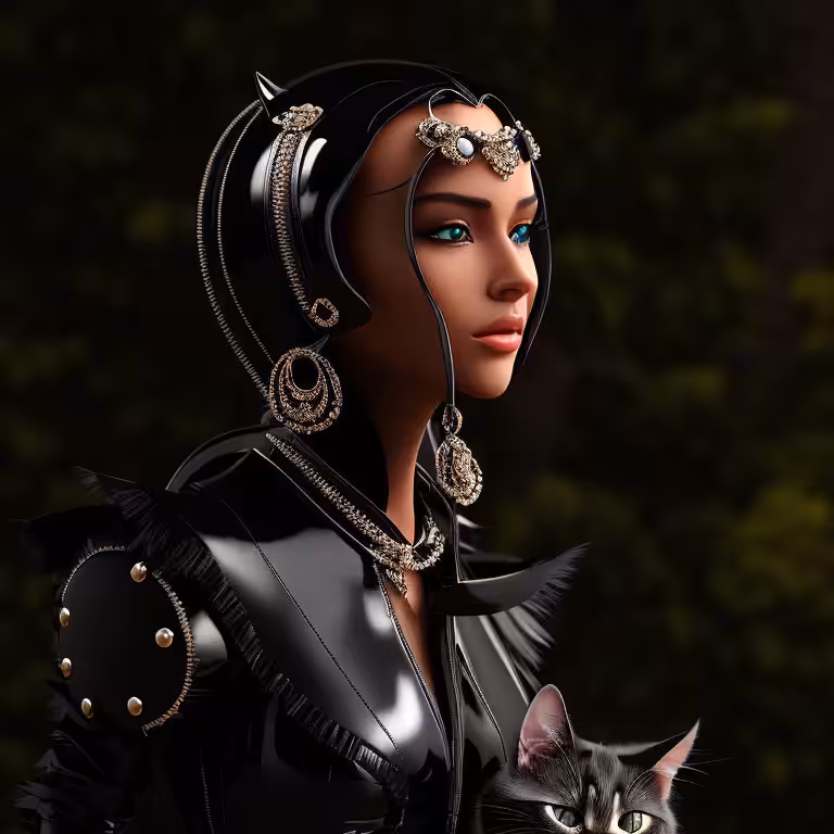 Black cat