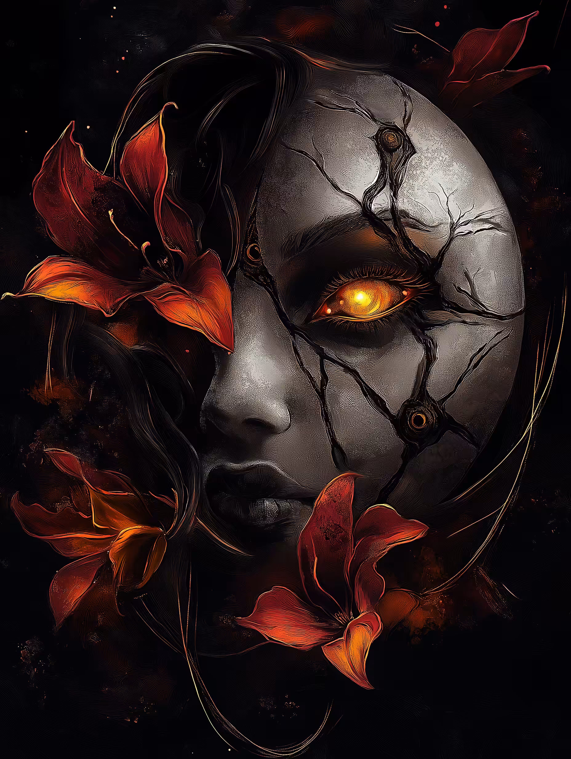 Cracked silence