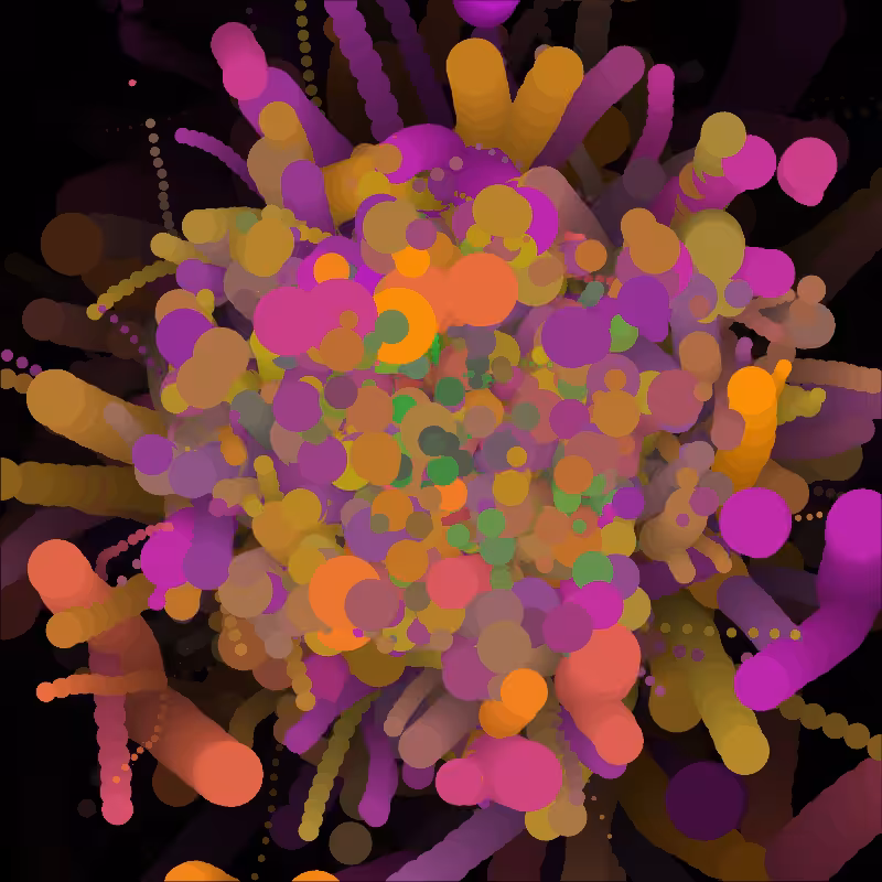 Instance Fractal Particles V1 #7