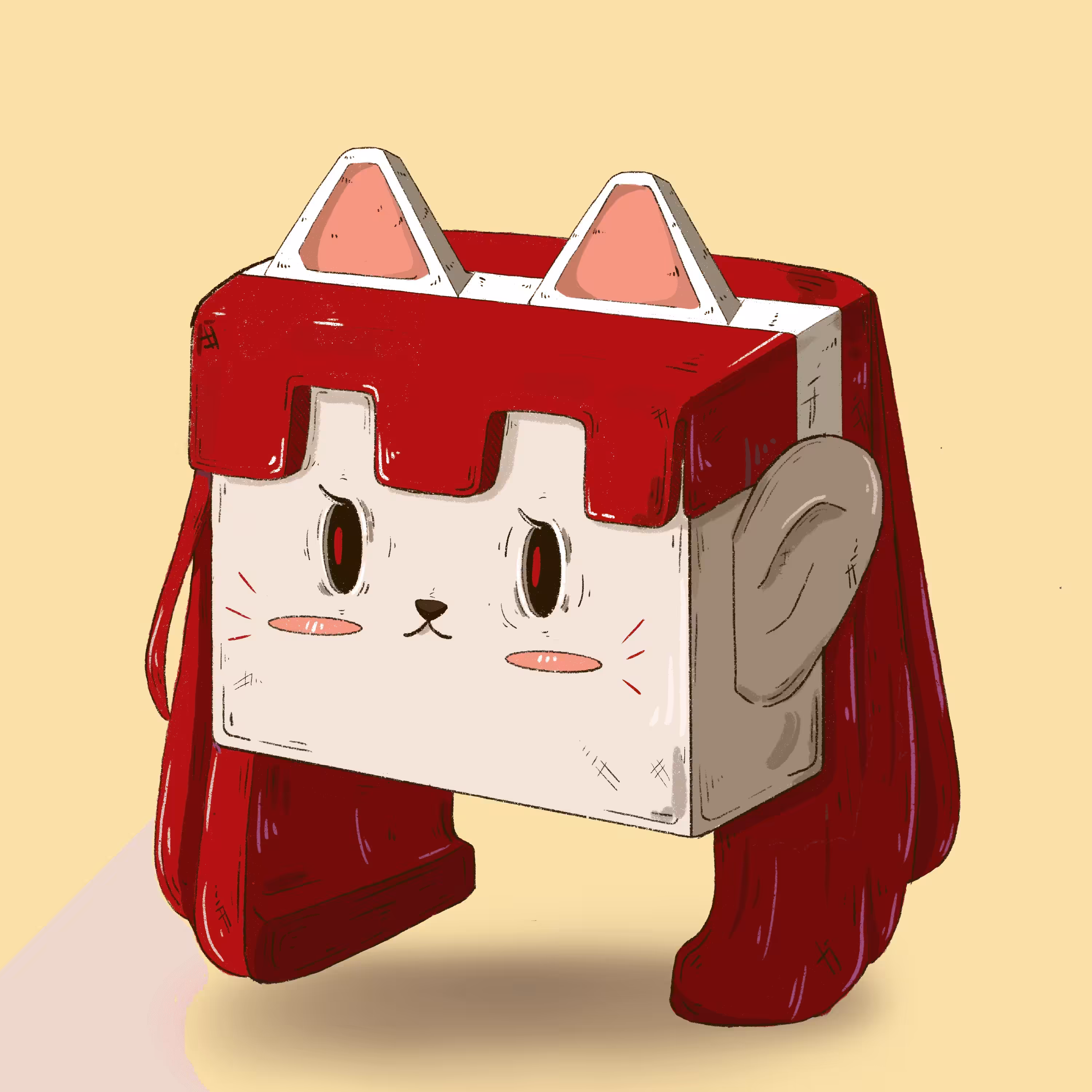 THE GIRL FROM NOWHERE: cat girl 022