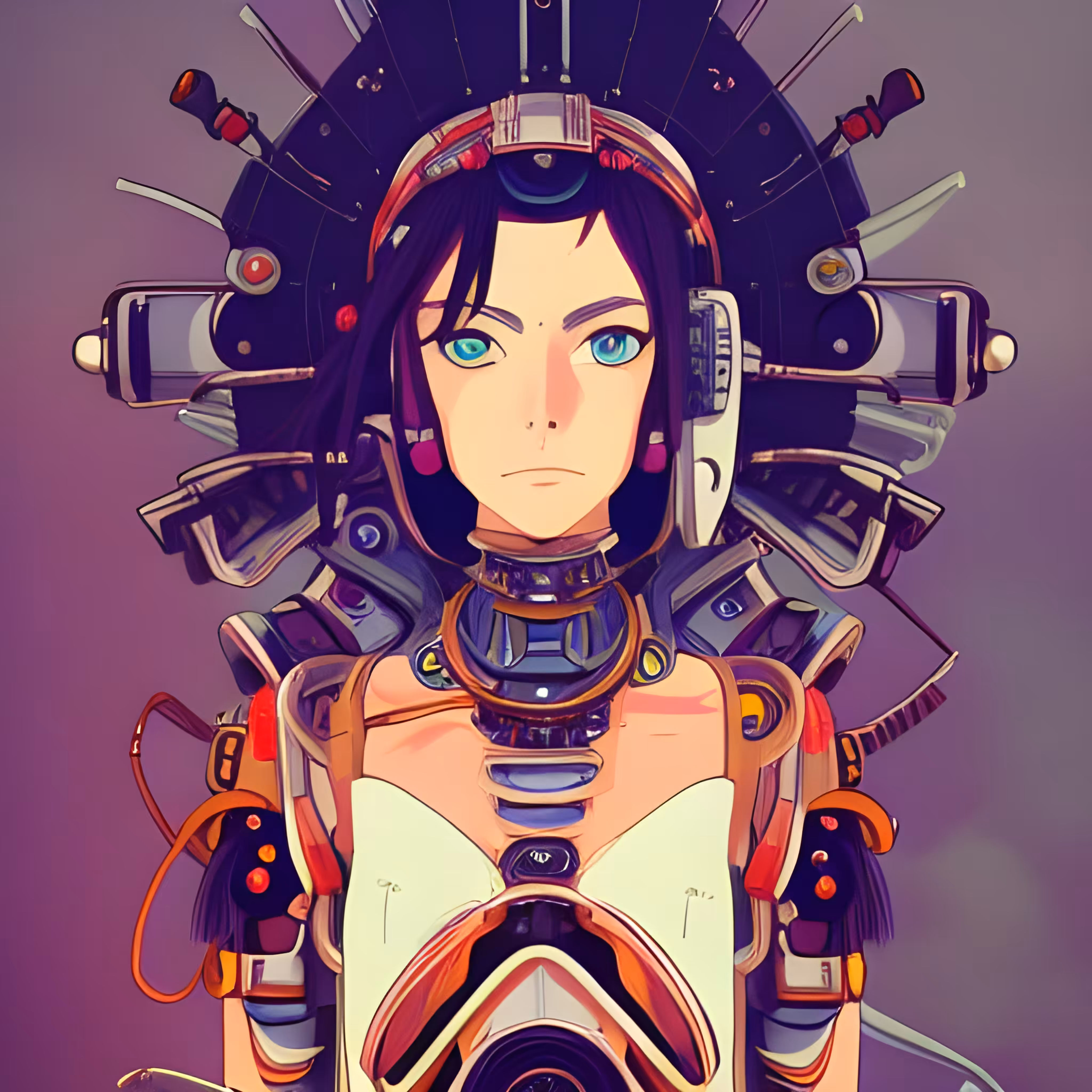 Cyborg Girl #1