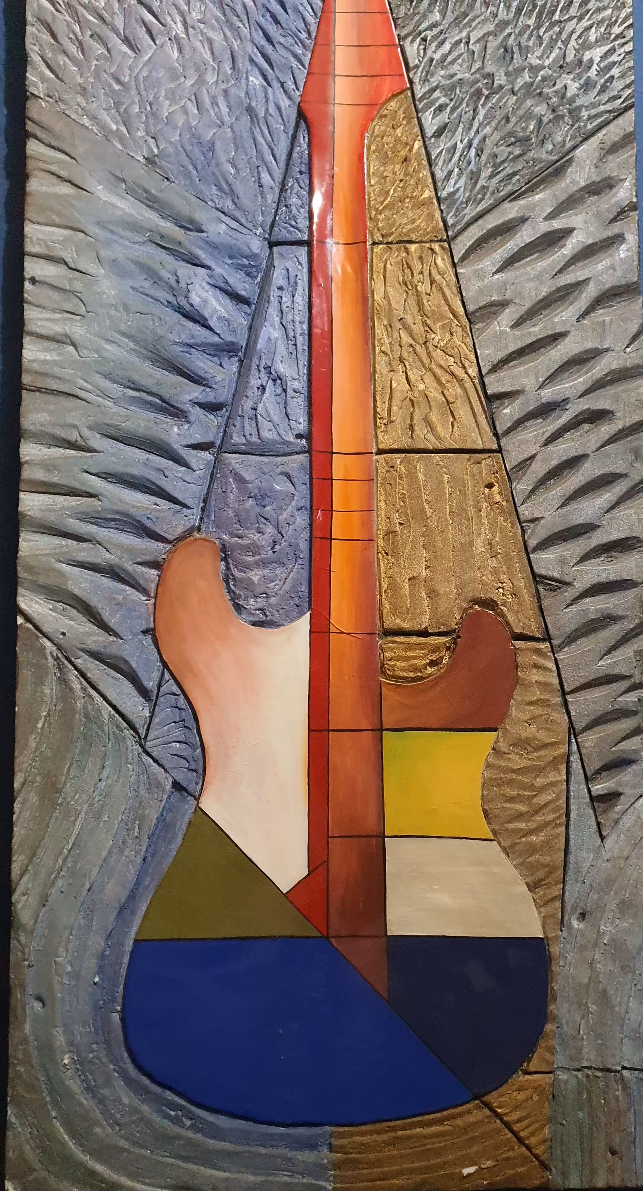 Guitar futuristic Art