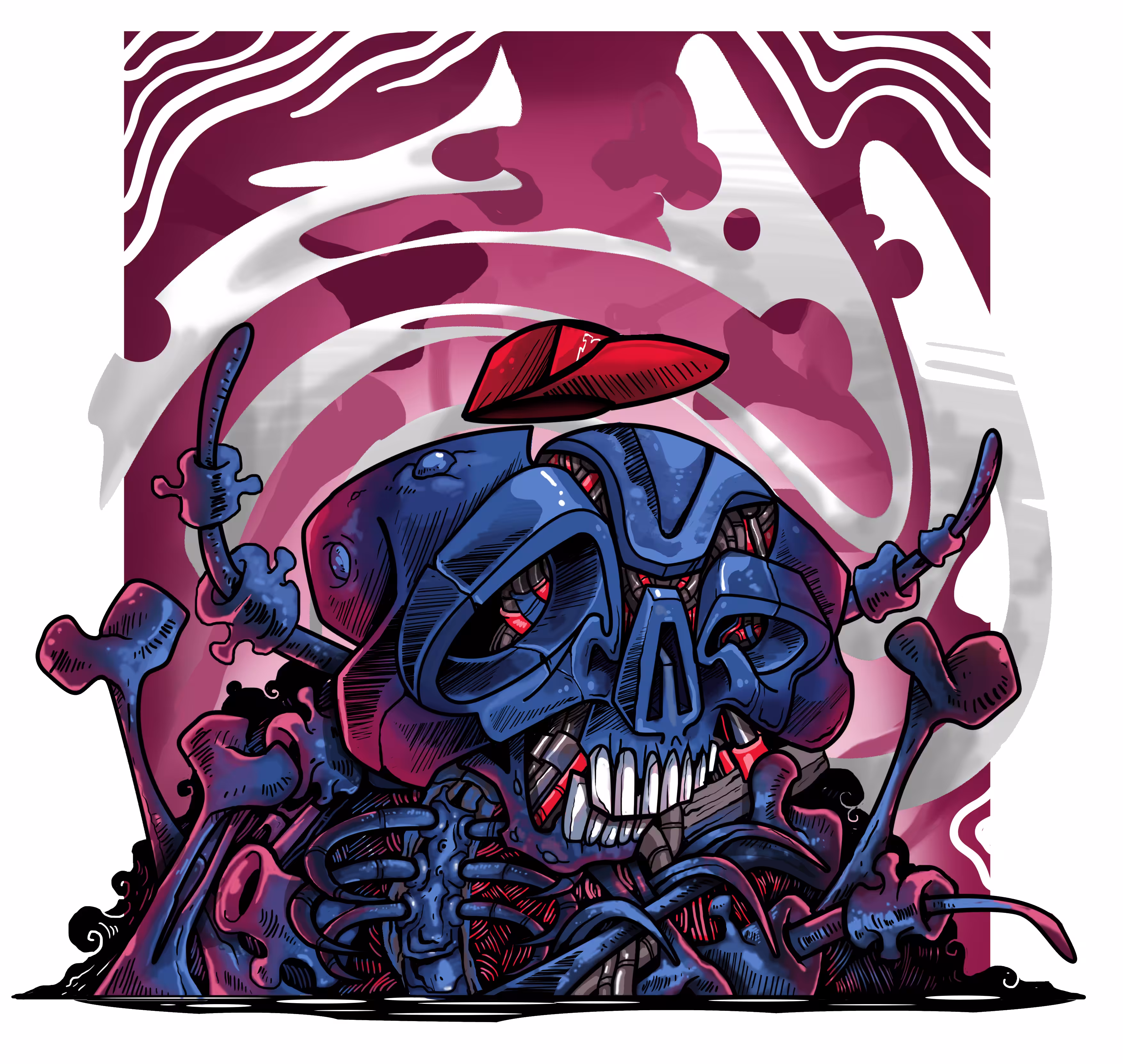 happy skull