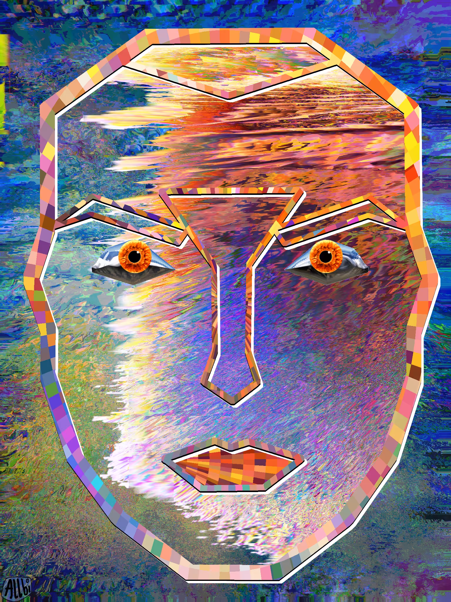 Spaceface frame 75