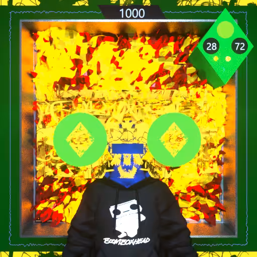 Boomboxhead 1000