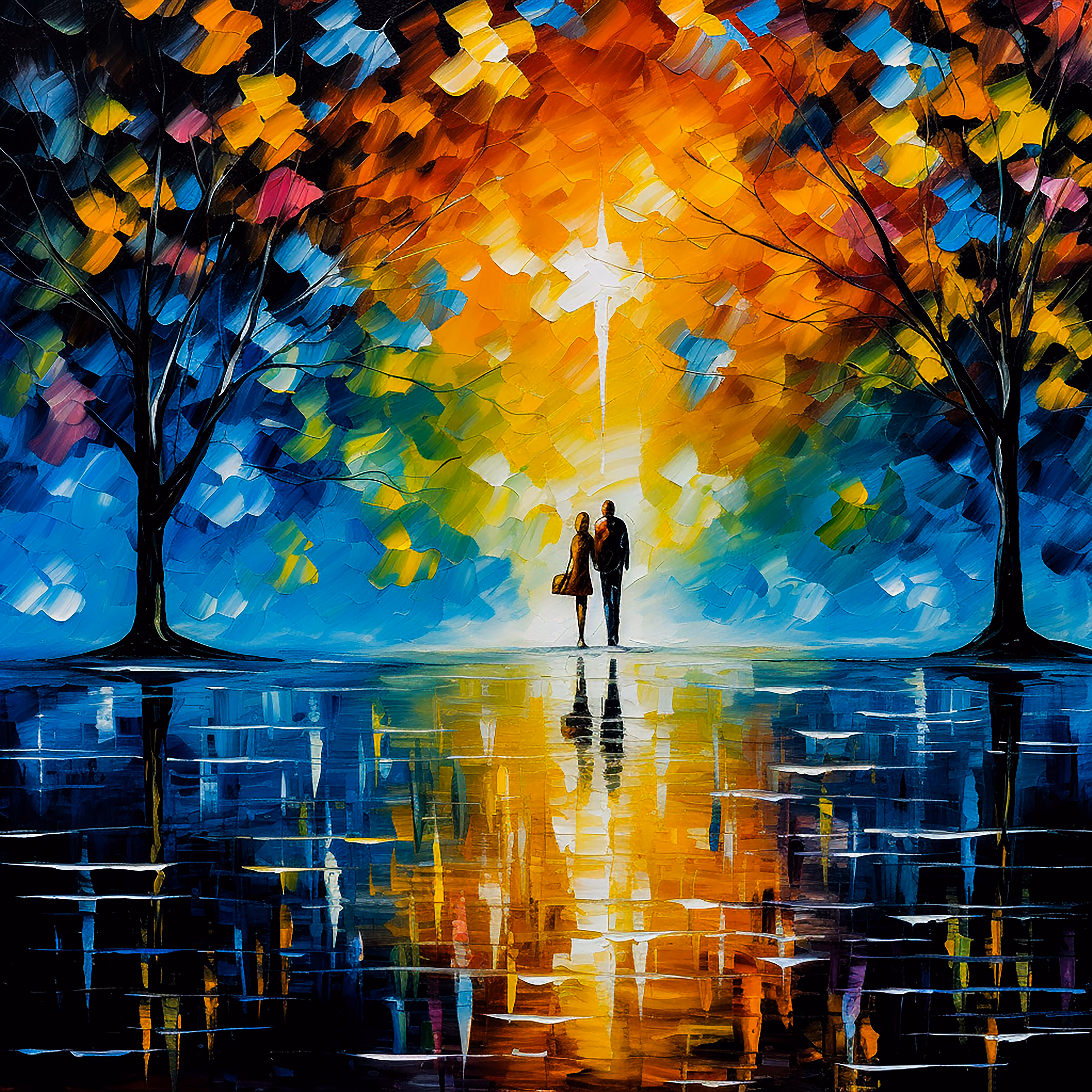 Love In Rainy Autumn