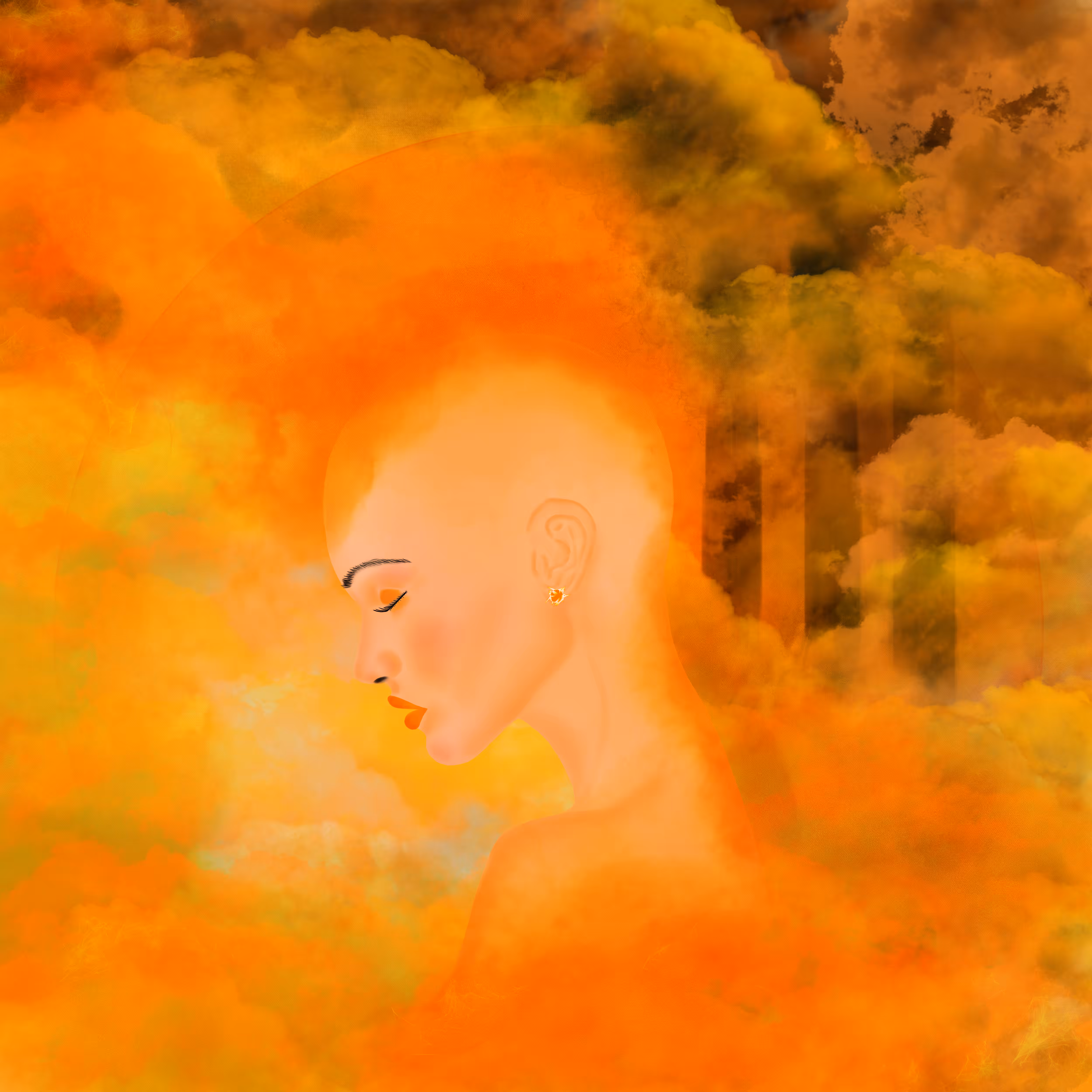 The goddess of the sun