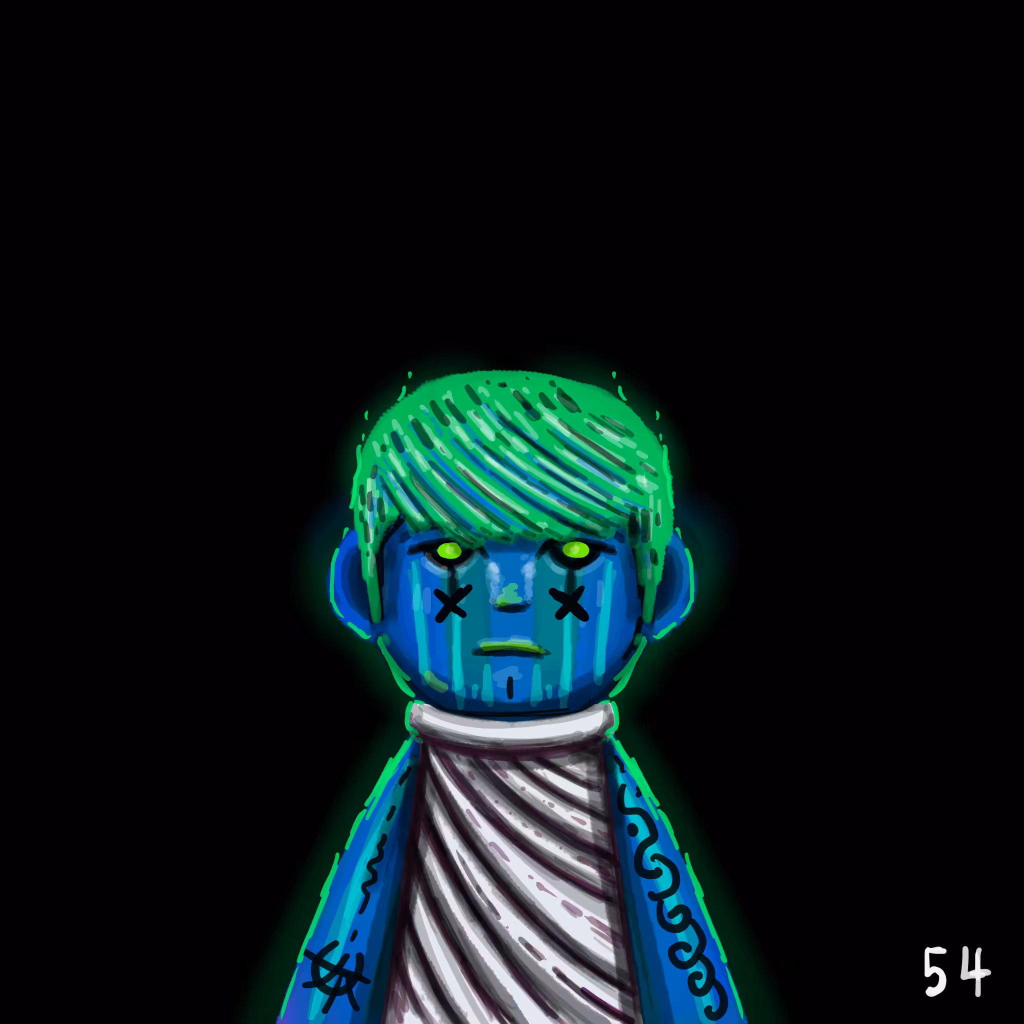 WEIRD DOLL #054