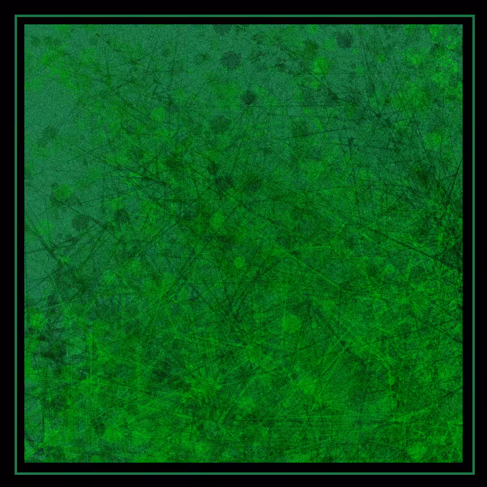 Abstract painting - vegetation #23