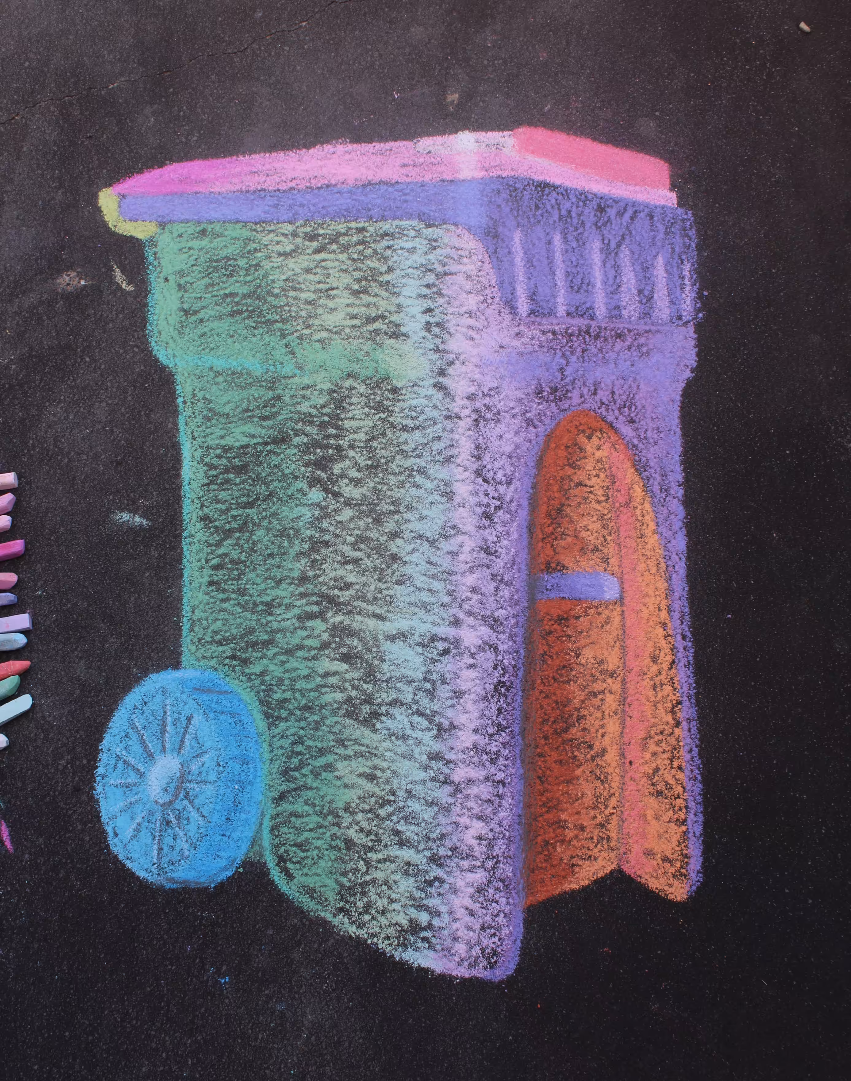 Chalk Series - TrashArt