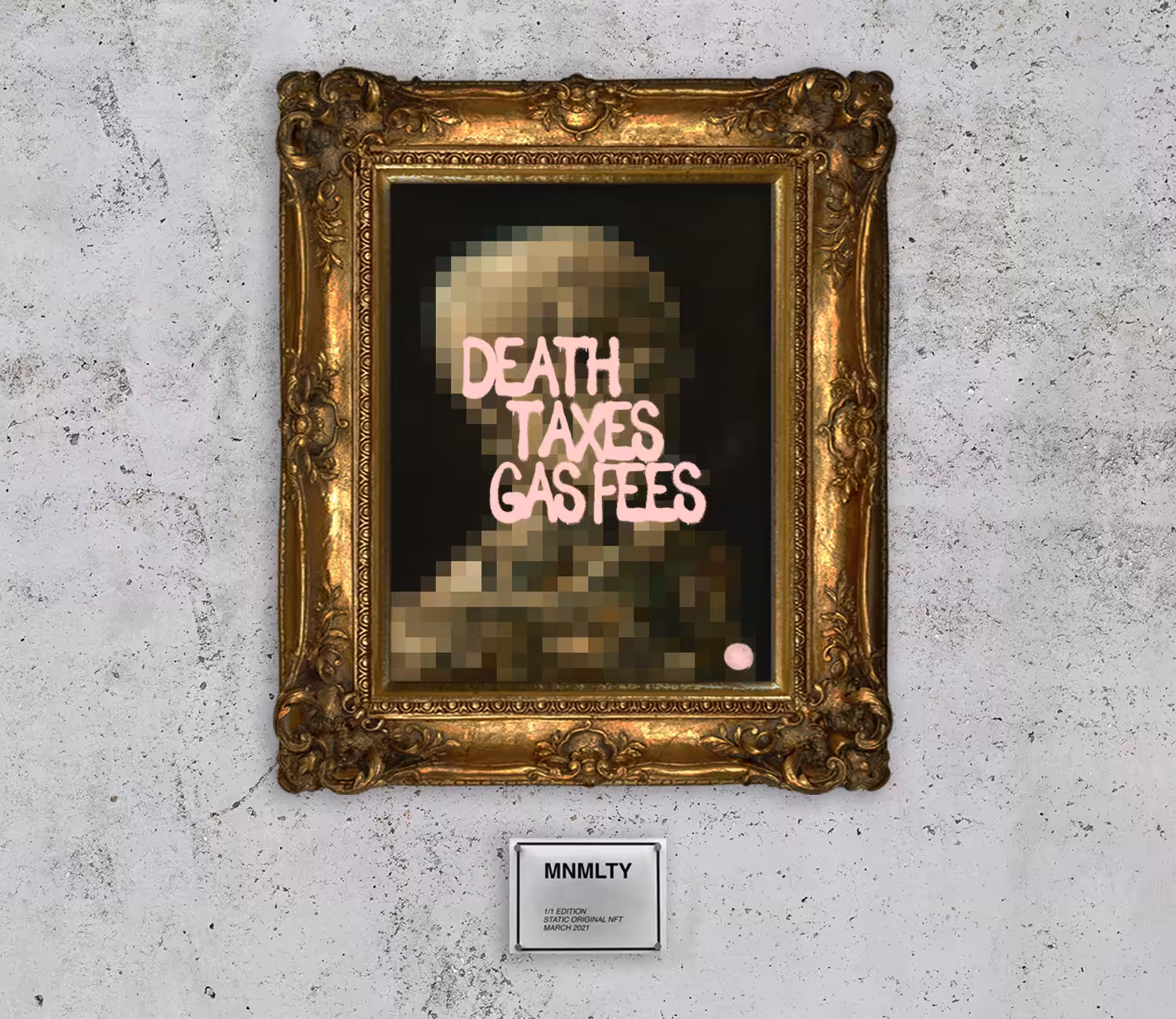"Death, Taxes, Gas Fees"