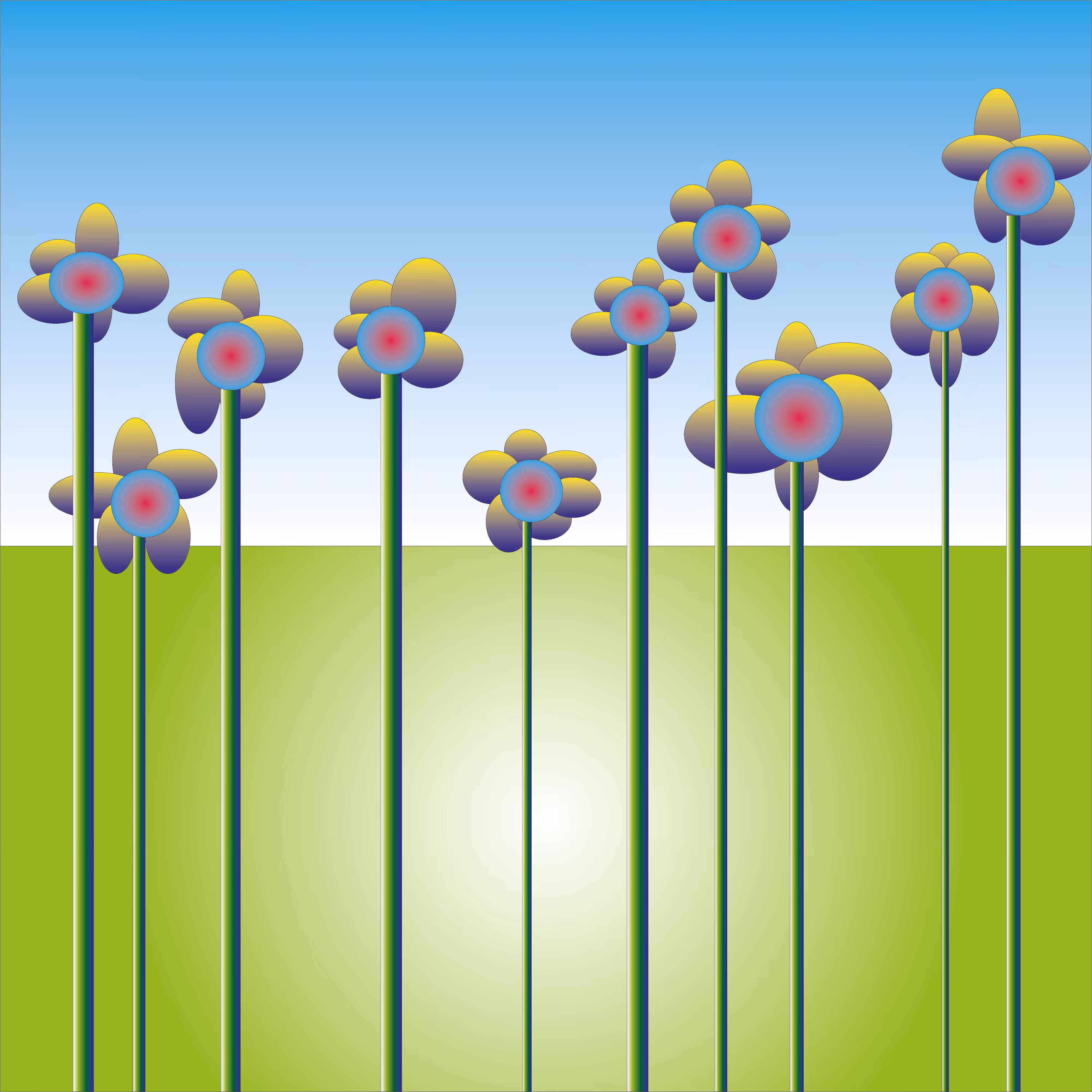 Stiff flowers